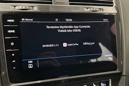 sininen Volkswagen Golf 2018 kuva 20.