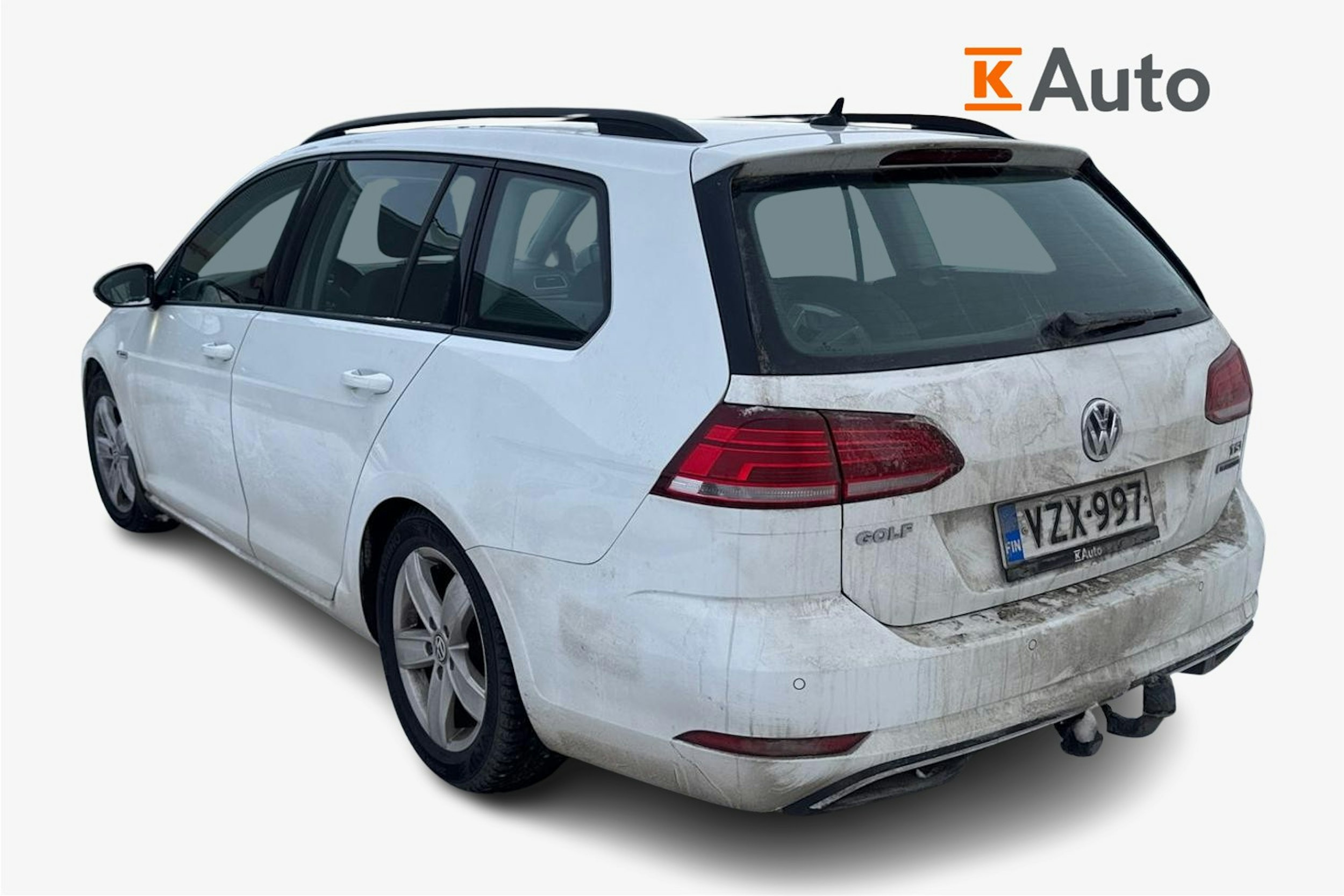 valkoinen Volkswagen Golf 2018 kuva 2.