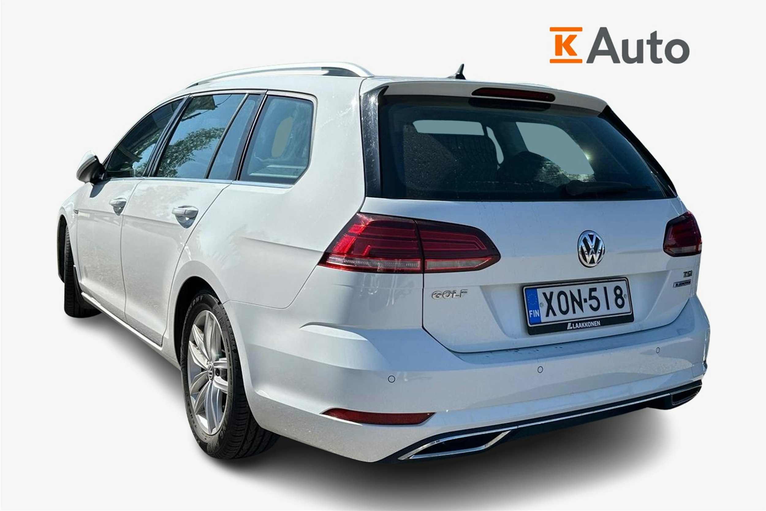 valkoinen Volkswagen Golf 2018 kuva 2.