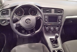 Valkoinen Volkswagen GOLF 2018 kuva 9.
