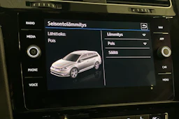 sininen Volkswagen Golf 2018 kuva 19.