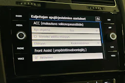 sininen Volkswagen Golf 2018 kuva 20.