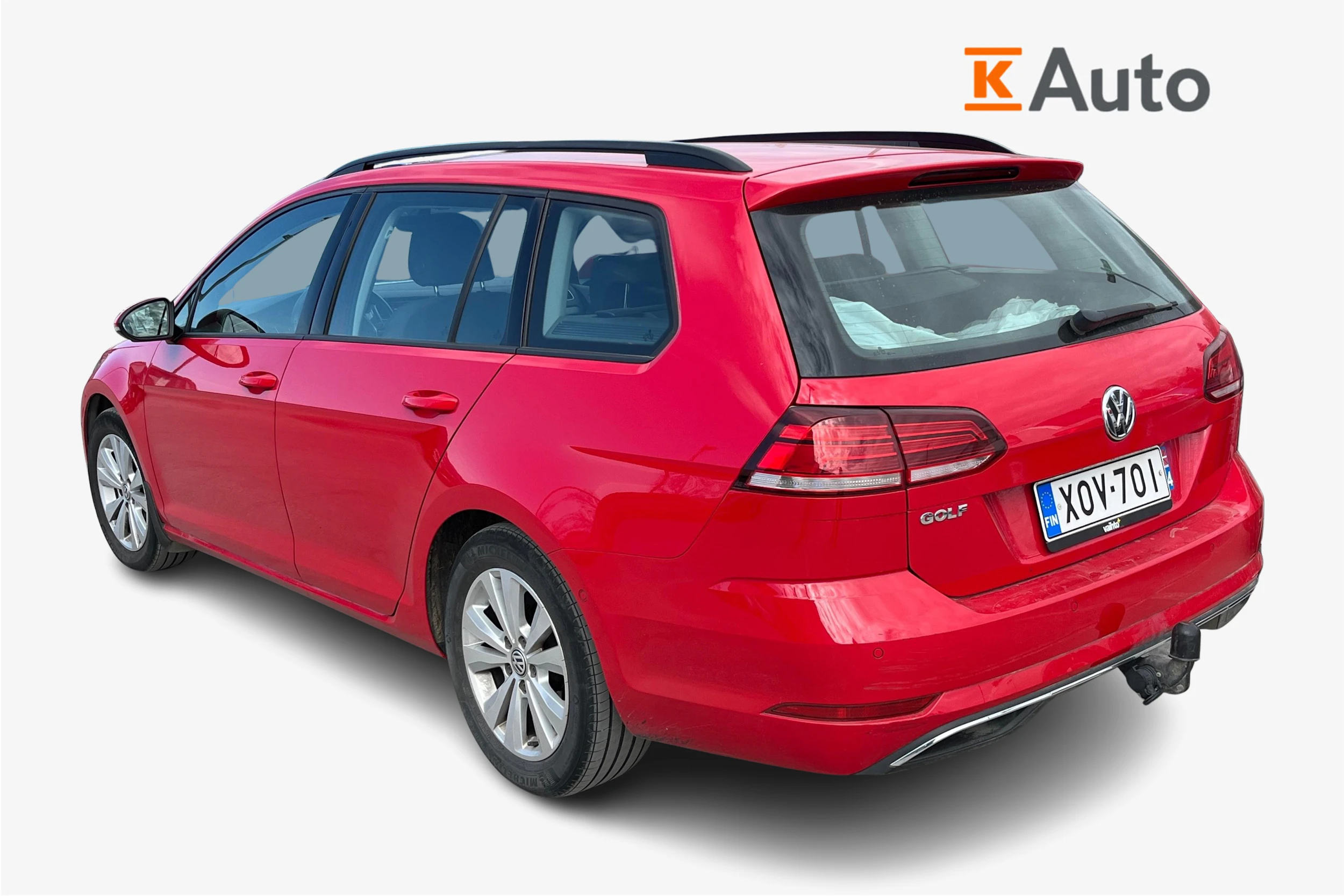 punainen Volkswagen Golf 2018 kuva 2.