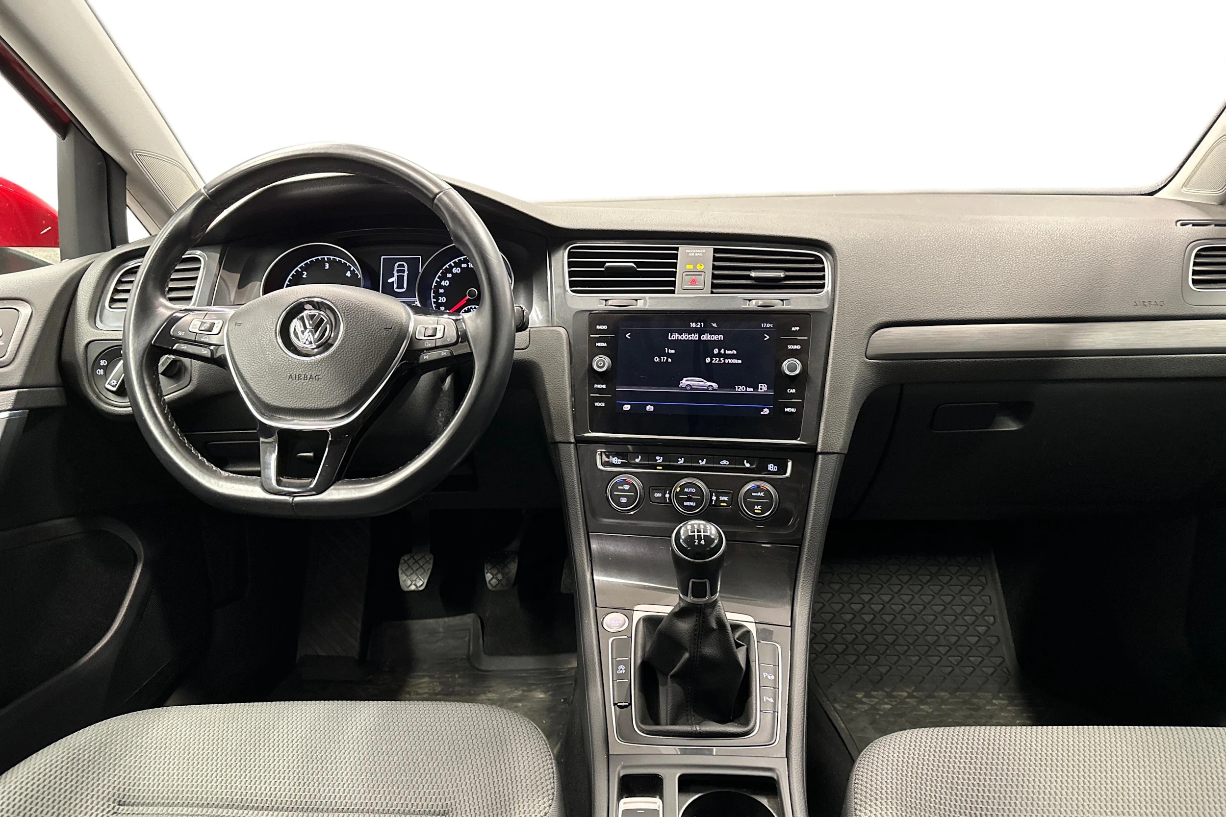 punainen Volkswagen Golf 2018 kuva 9.