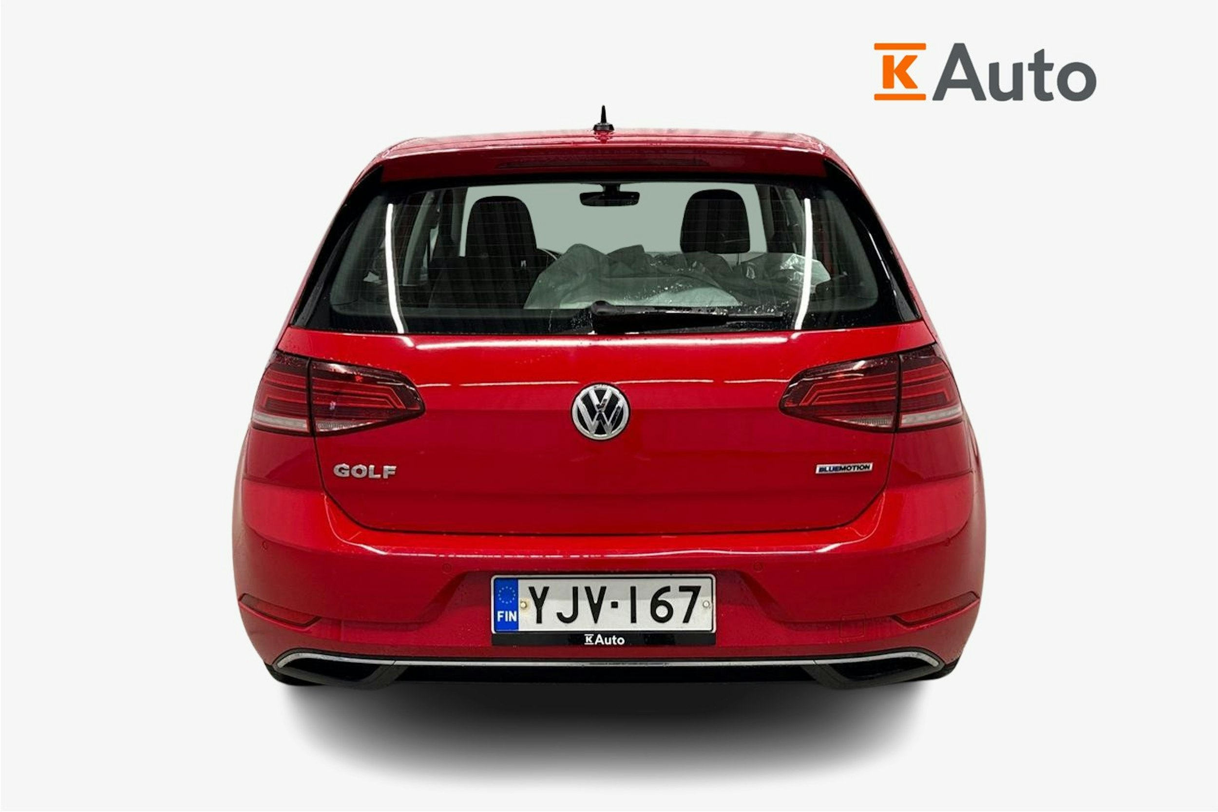 punainen Volkswagen Golf 2018 kuva 3.
