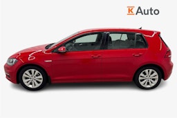 punainen Volkswagen Golf 2018 kuva 6.