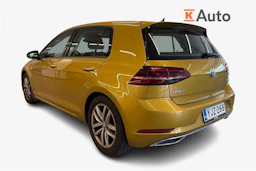 keltainen Volkswagen Golf 2018 kuva 2.