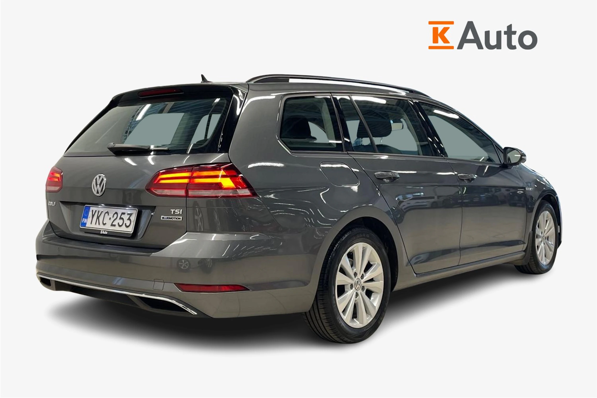 Harmaa Volkswagen GOLF 2018 kuva 2.