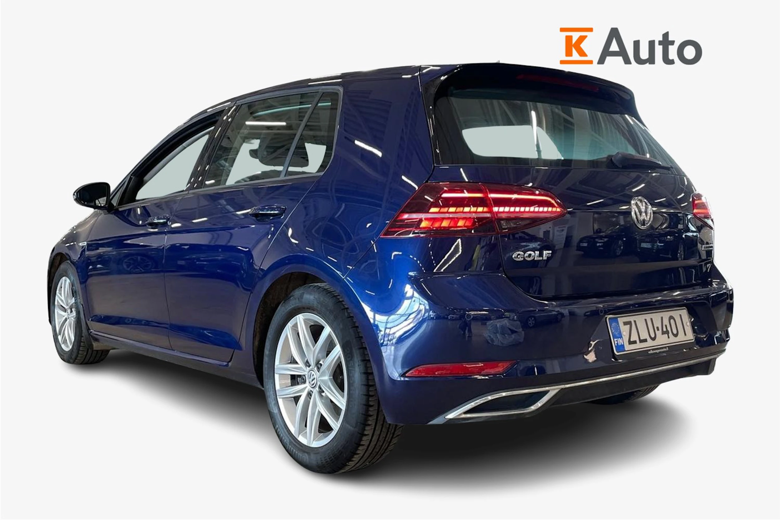sininen Volkswagen Golf 2018 kuva 2.