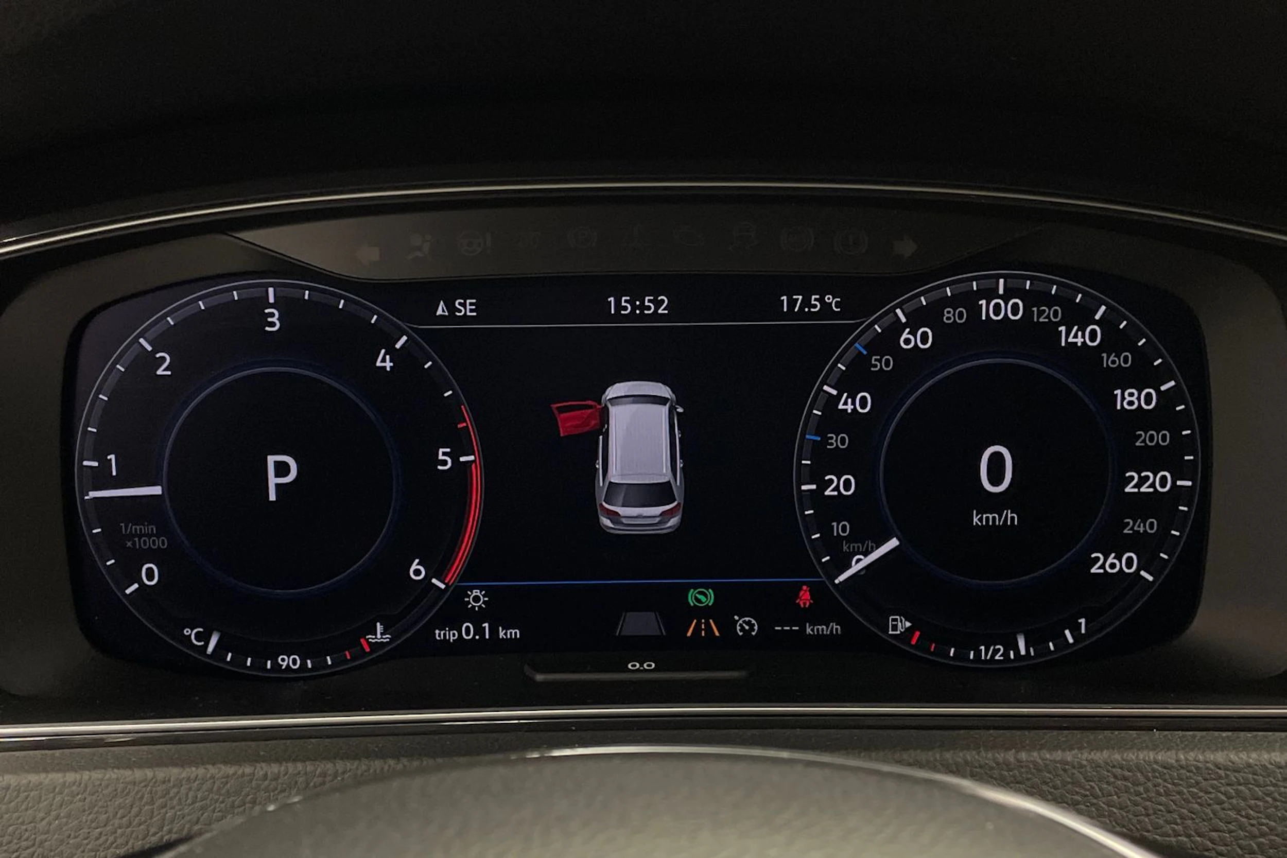 Musta Volkswagen GOLF 2018 kuva 16.