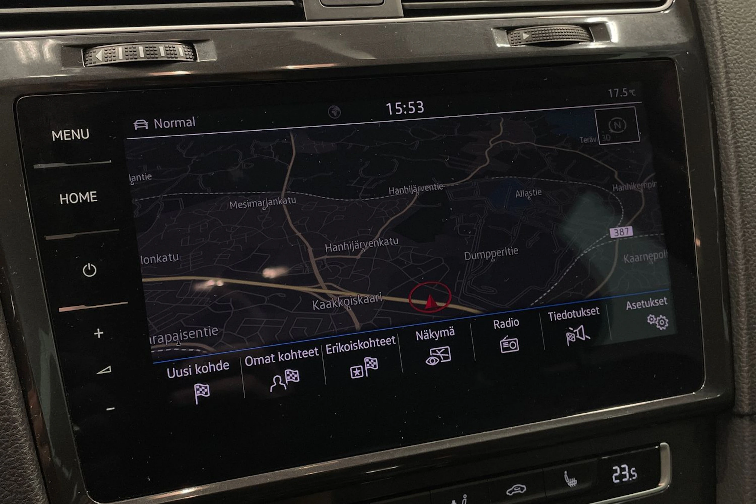 Musta Volkswagen GOLF 2018 kuva 21.
