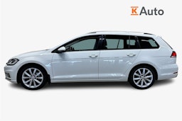 valkoinen Volkswagen Golf 2019 kuva 6.