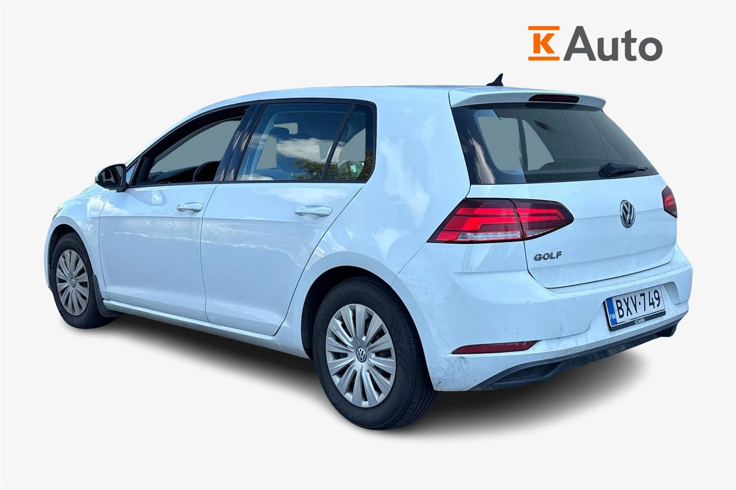 valkoinen Volkswagen Golf 2019 kuva 2.