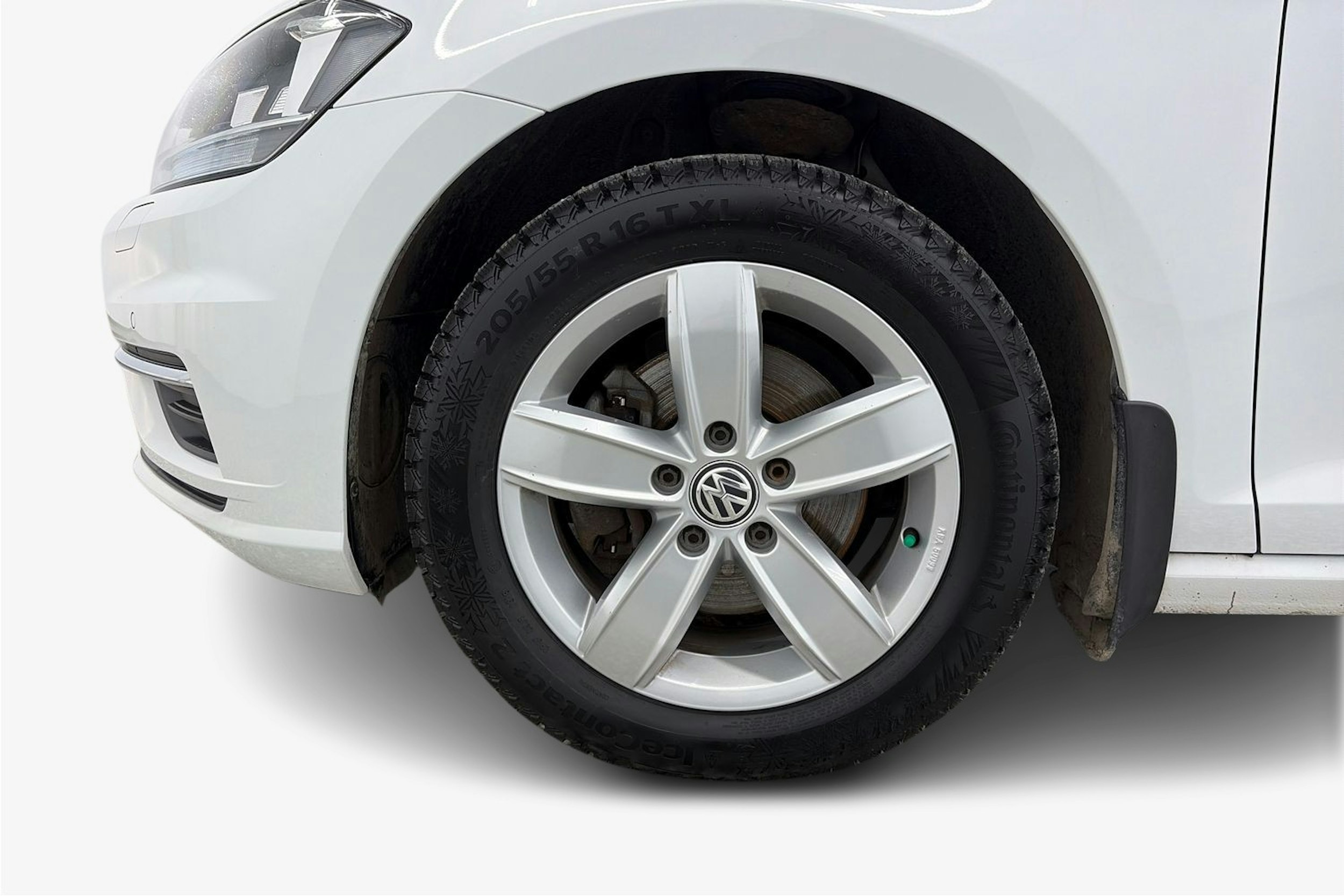 Valkoinen Volkswagen GOLF 2019 kuva 11.