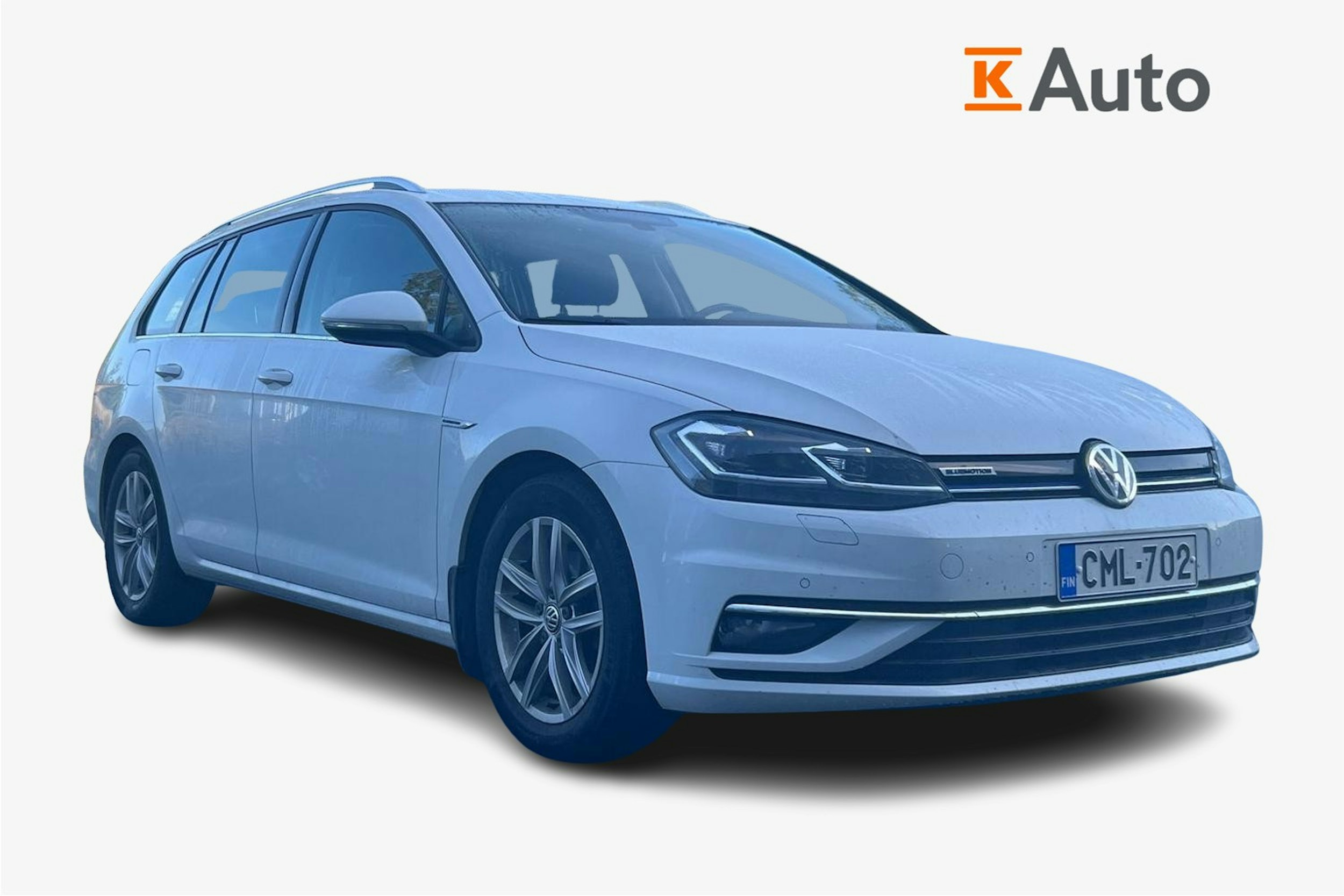 valkoinen Volkswagen Golf 2019 kuva 1.