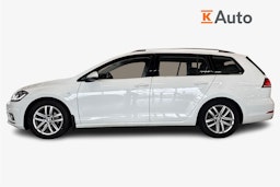 valkoinen Volkswagen Golf 2019 kuva 6.