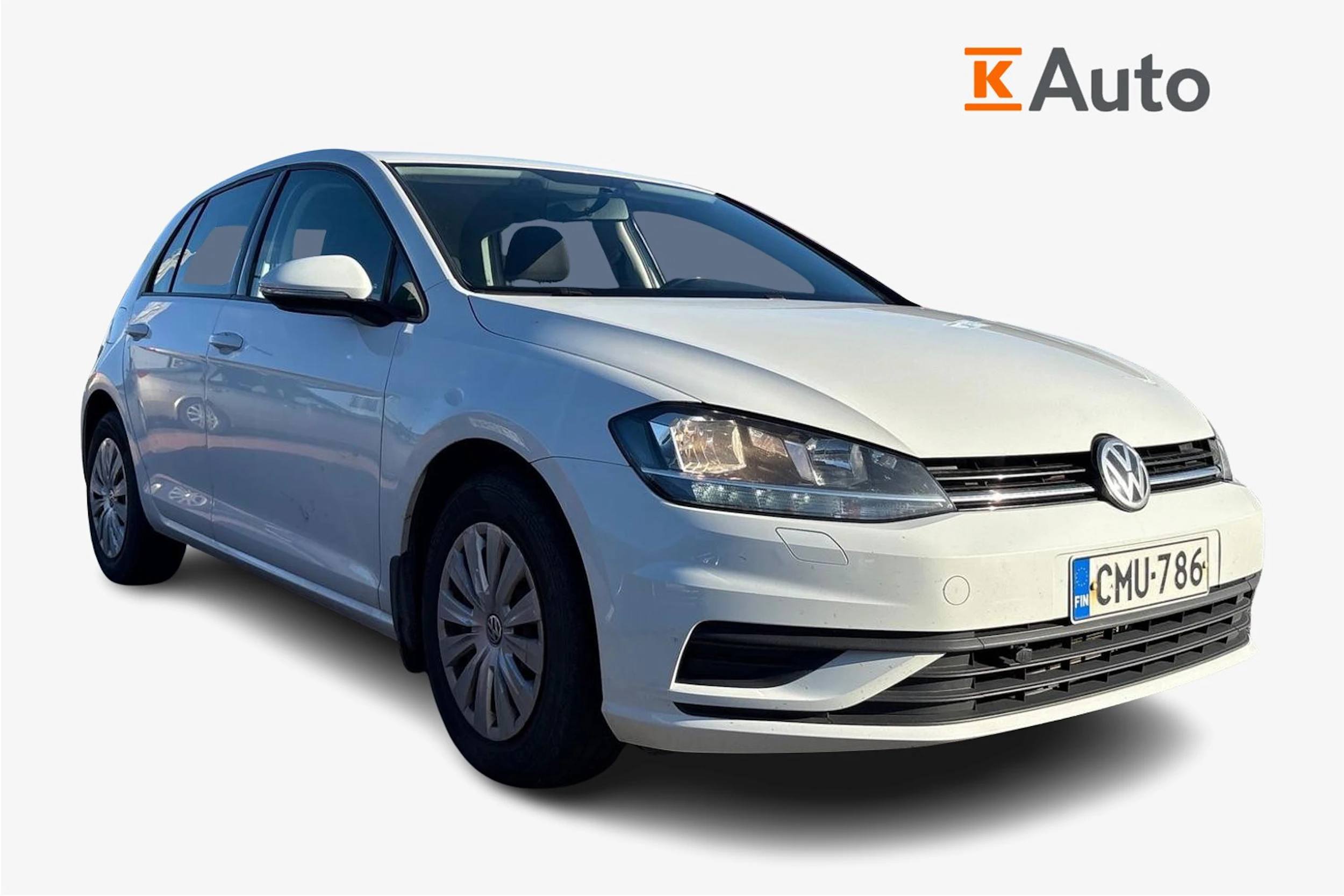 valkoinen Volkswagen Golf 2019 kuva 1.