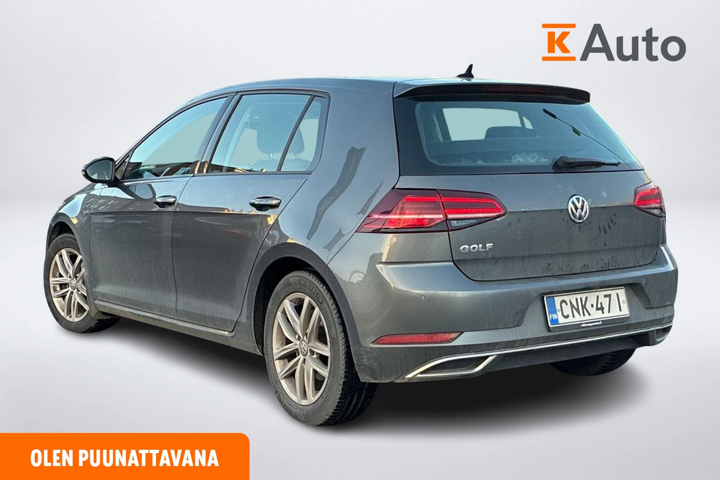 harmaa Volkswagen Golf 2019 kuva 2.