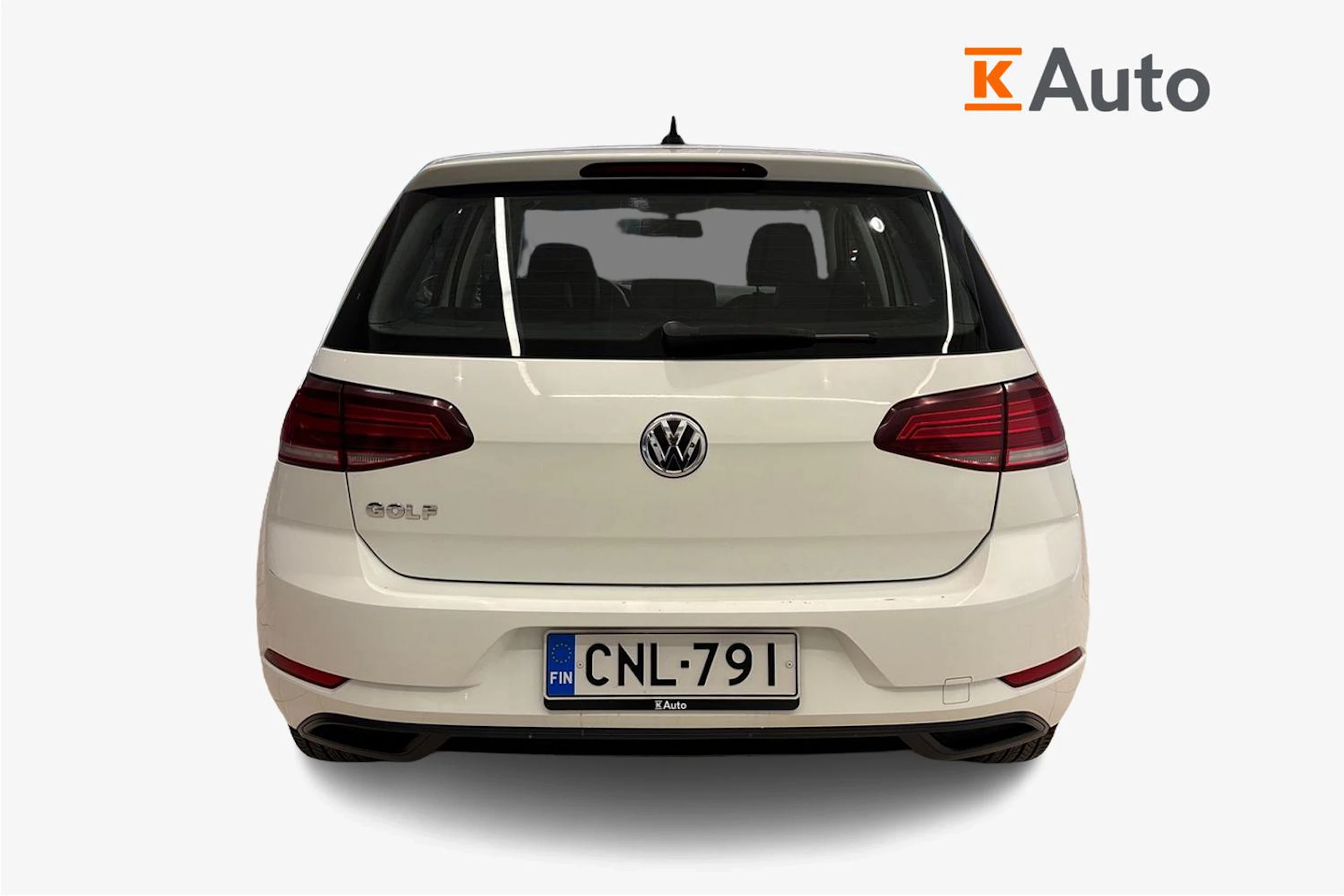 Valkoinen Volkswagen GOLF 2019 kuva 4.