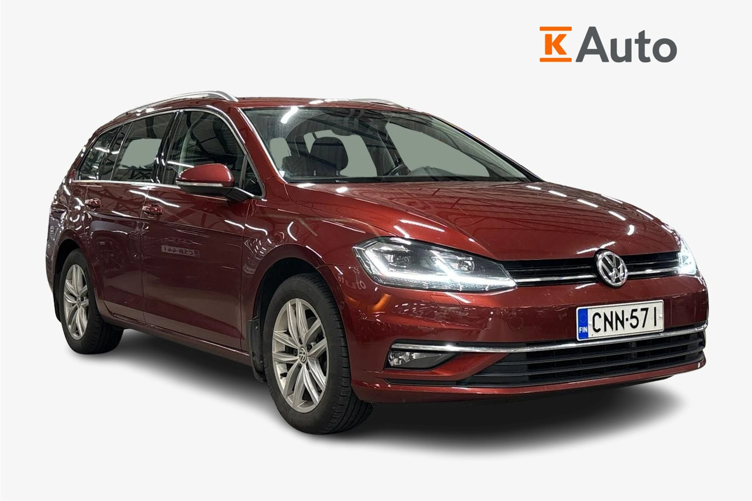 Punainen Volkswagen GOLF 2019 kuva 1.