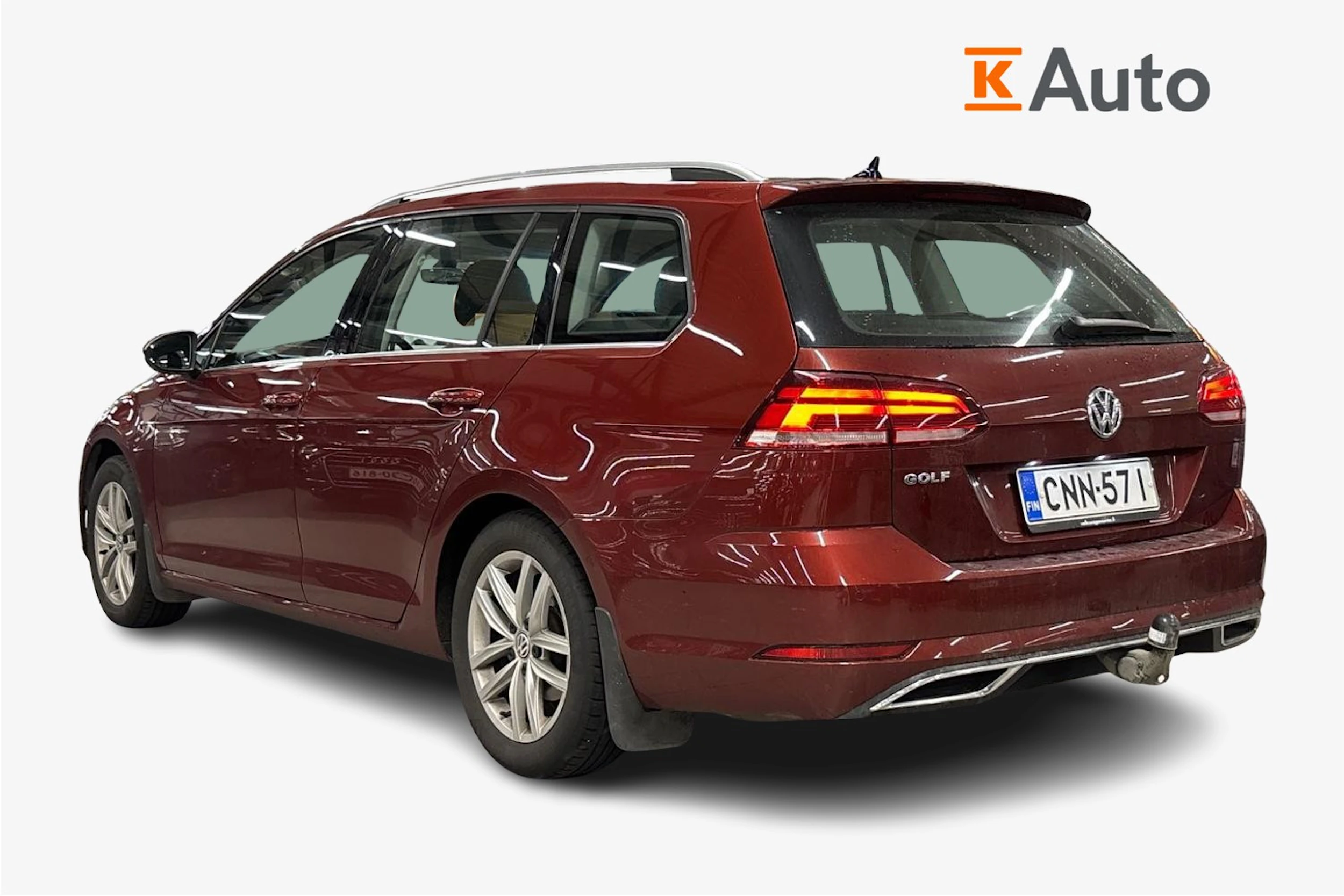 Punainen Volkswagen GOLF 2019 kuva 2.