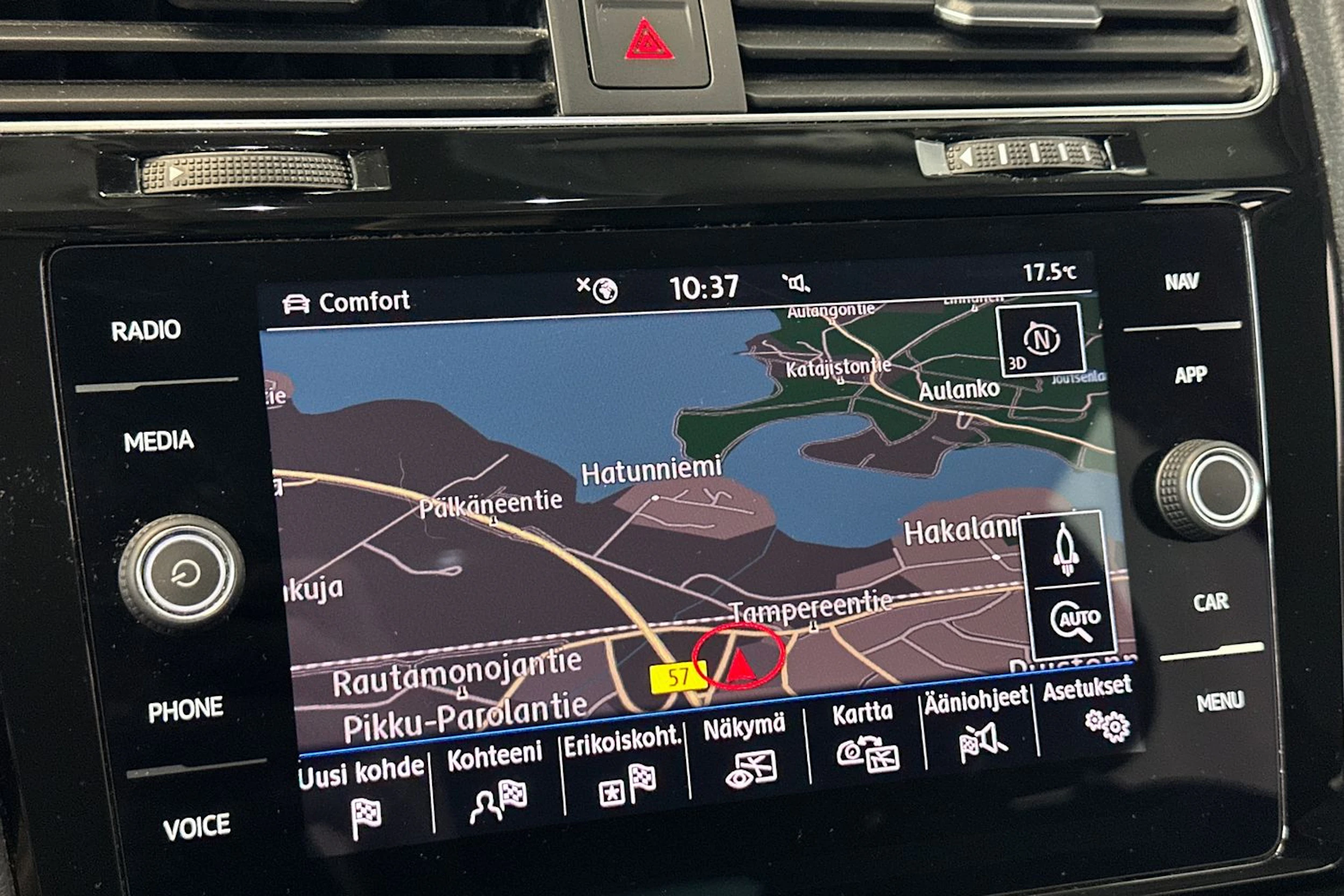 Sininen Volkswagen GOLF 2019 kuva 23.