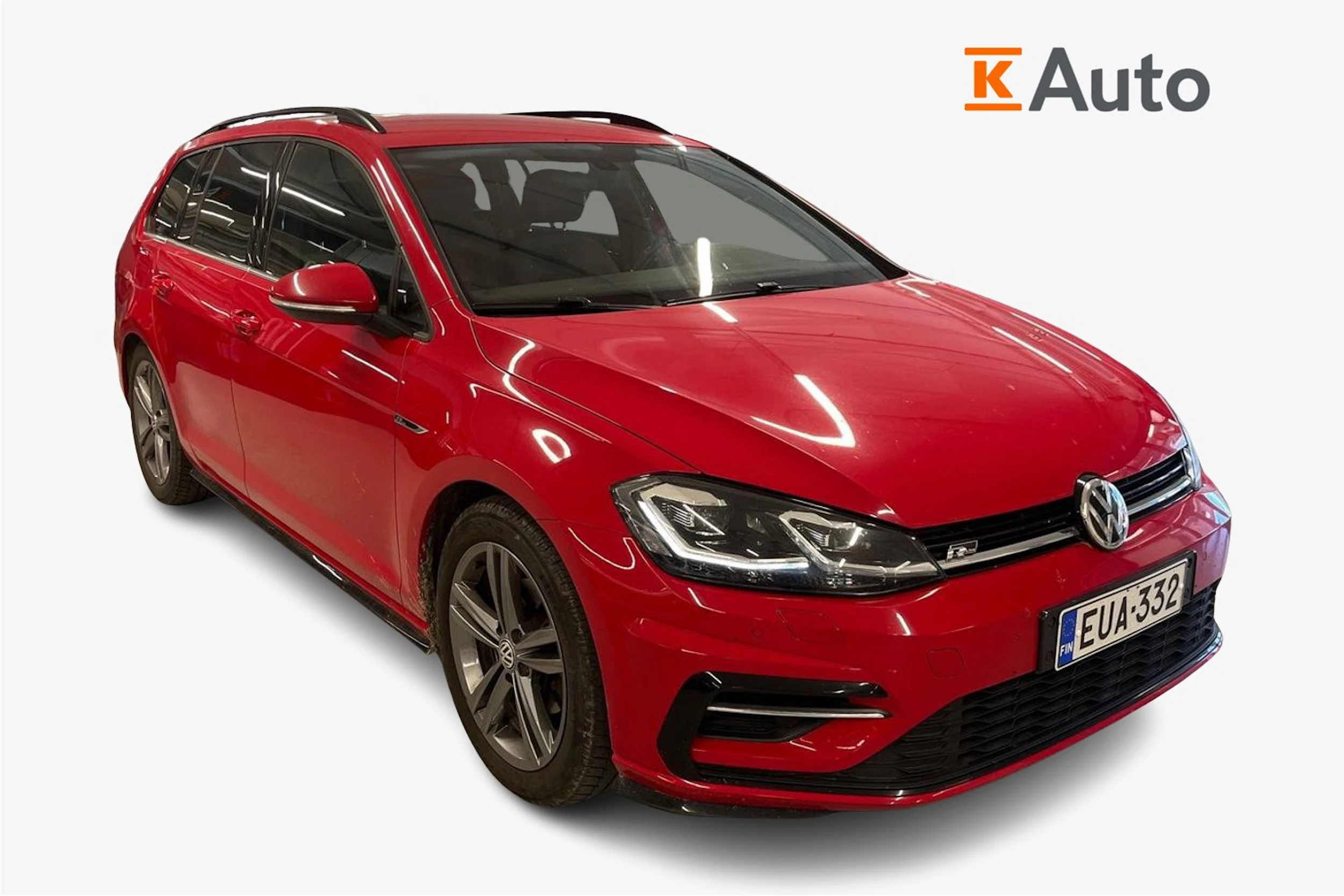 punainen Volkswagen Golf 2019 kuva 1.