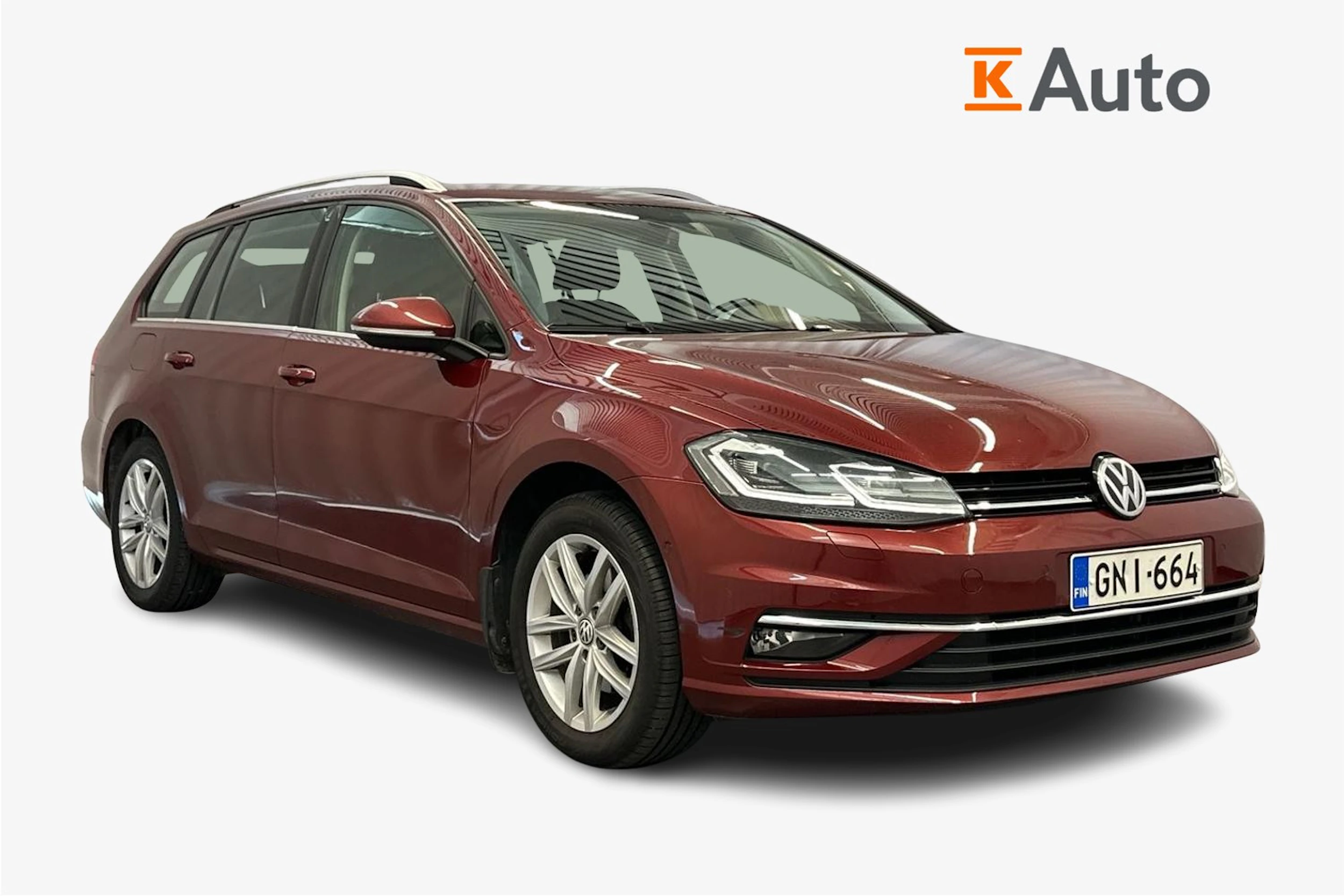 punainen Volkswagen Golf 2019 kuva 1.