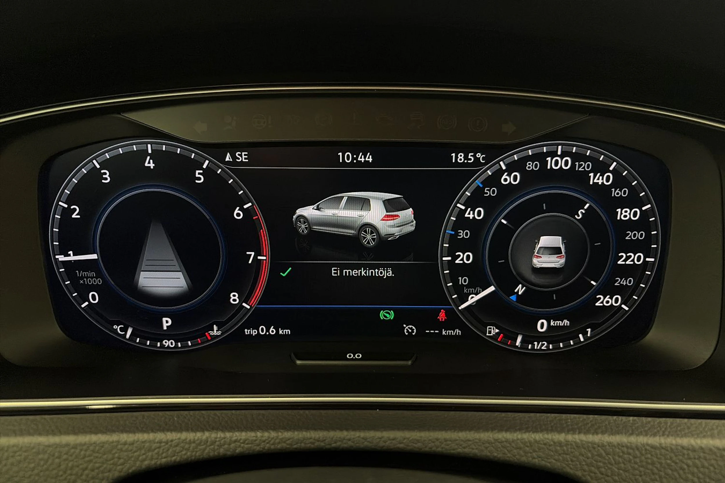 sininen Volkswagen Golf 2019 kuva 14.