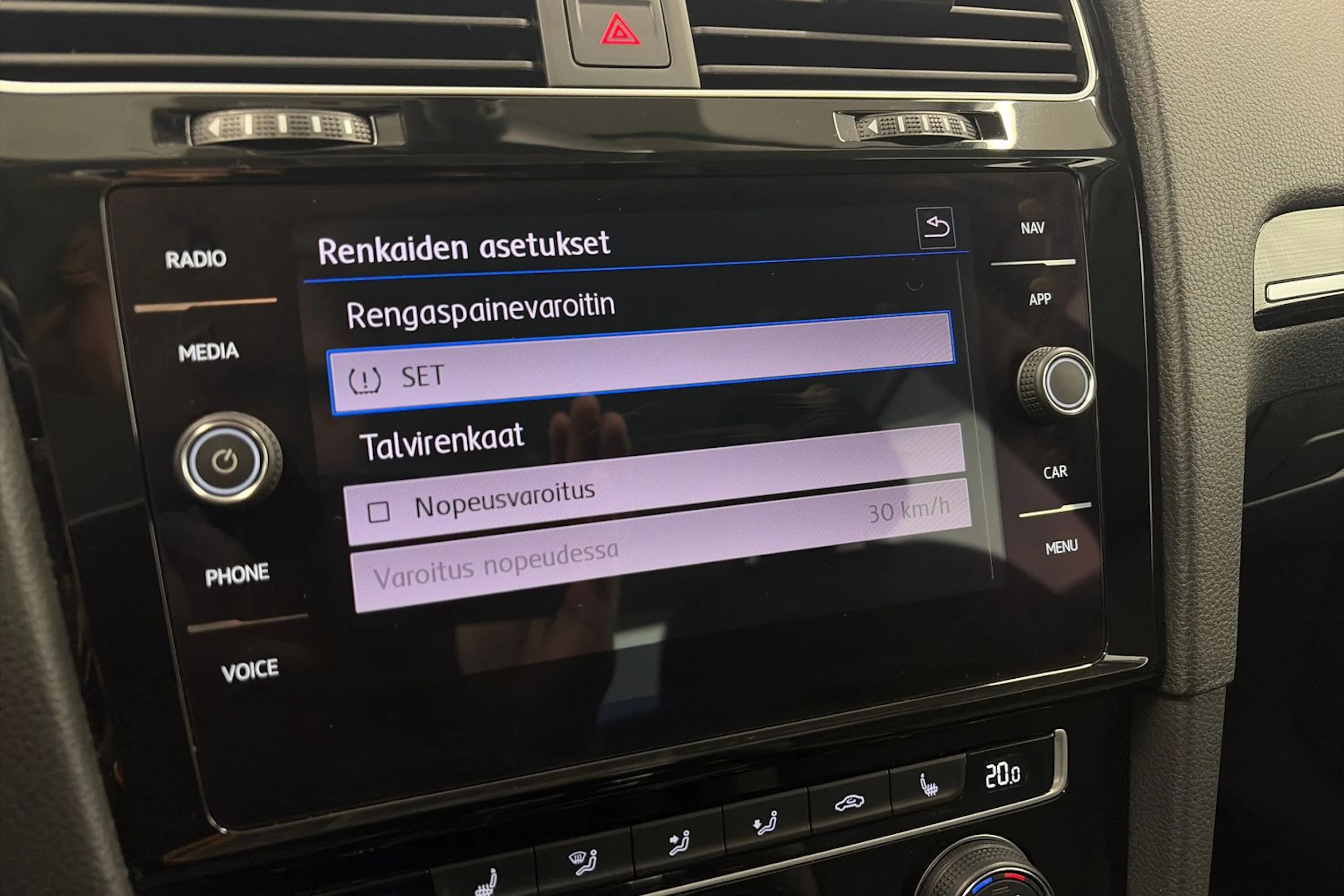 sininen Volkswagen Golf 2019 kuva 21.
