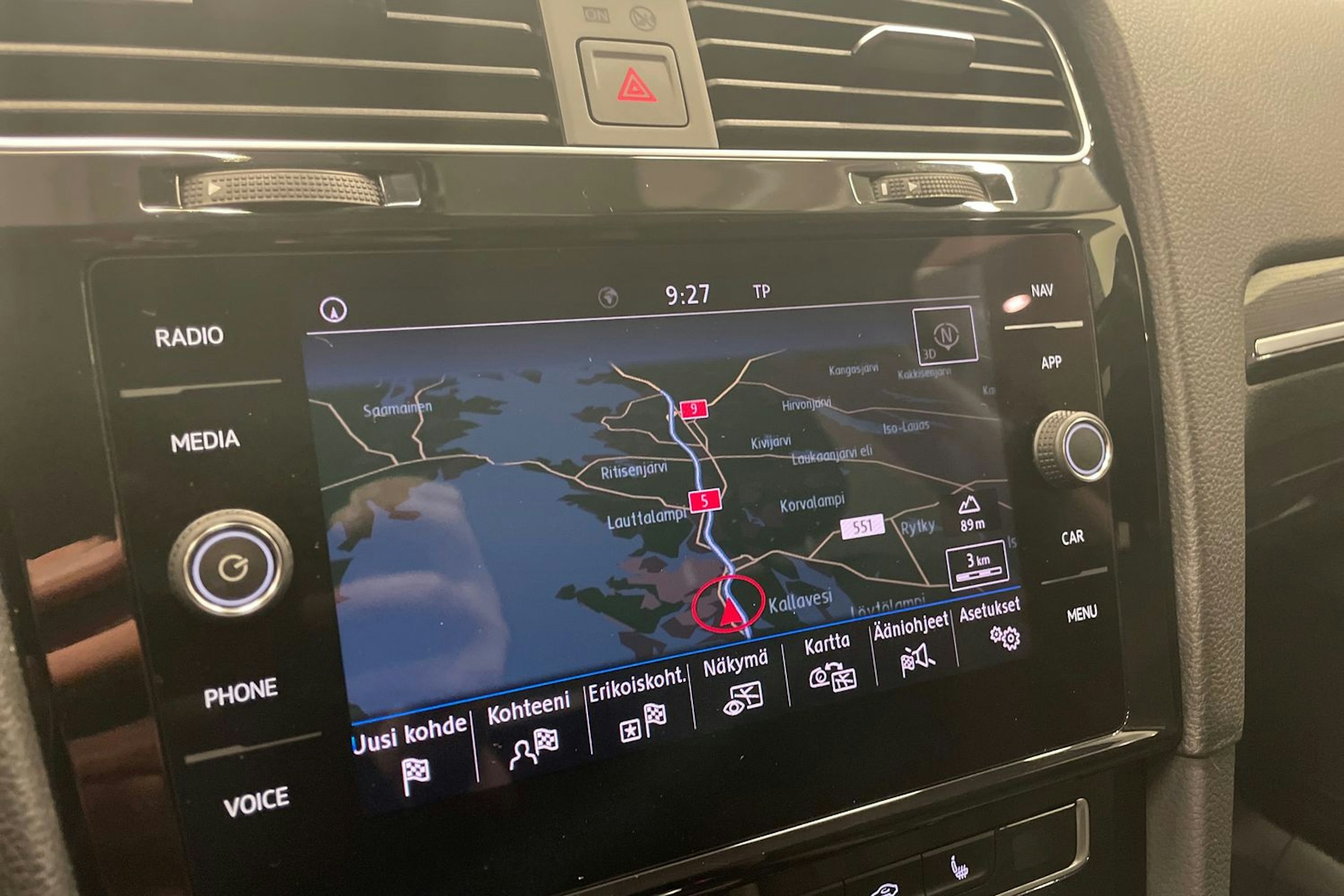 Sininen Volkswagen GOLF 2019 kuva 17.