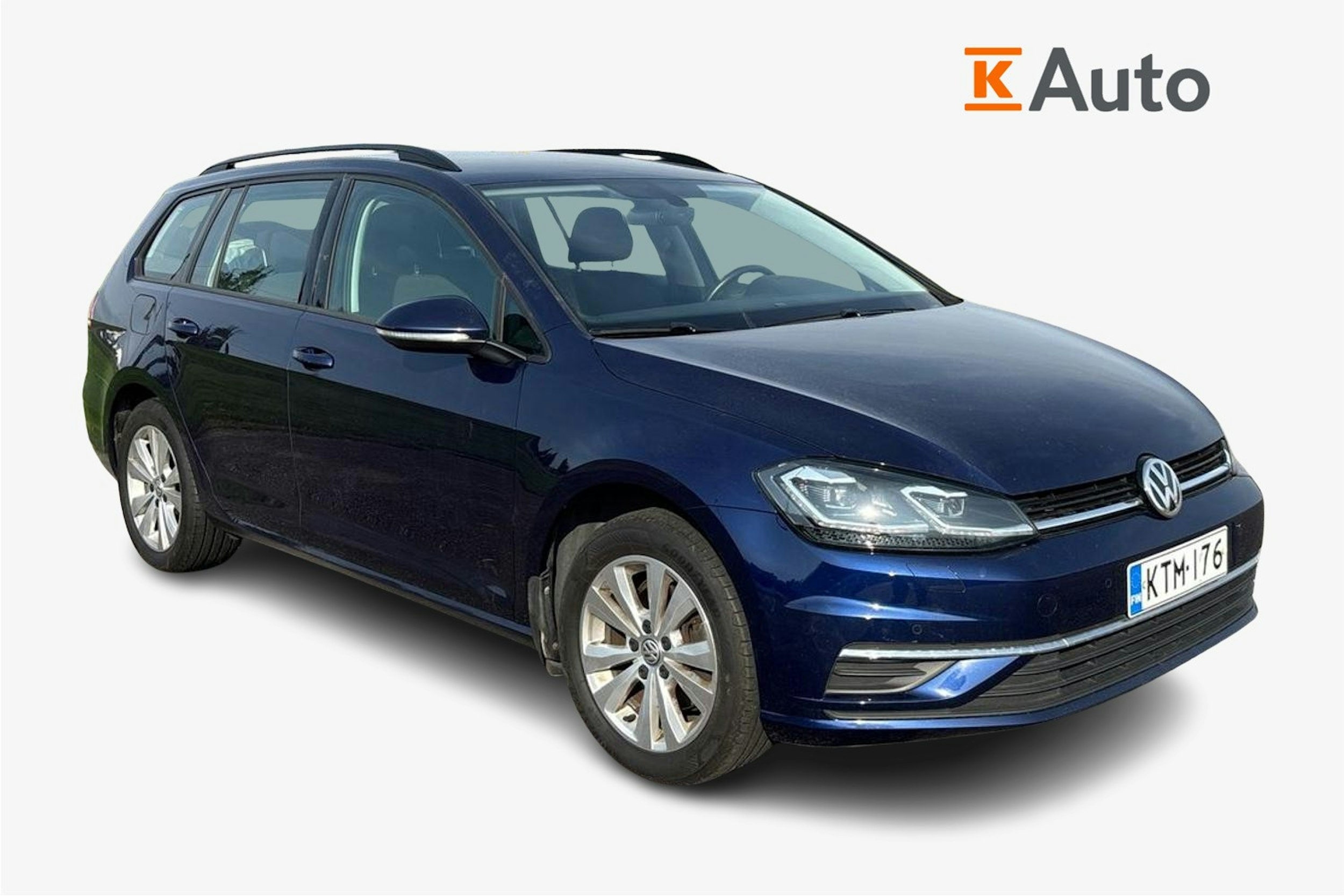 Sininen Volkswagen GOLF 2019 kuva 1.