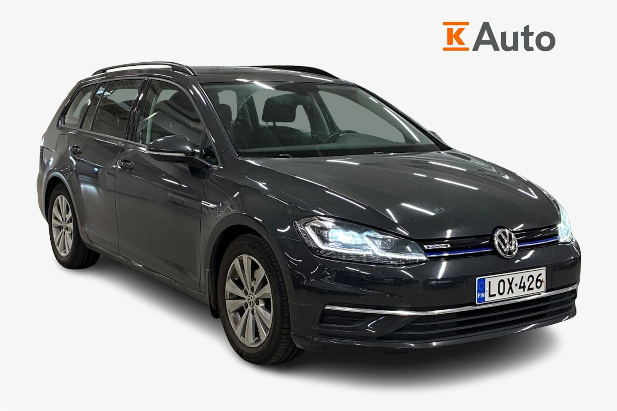 harmaa Volkswagen Golf 2019 kuva 1.