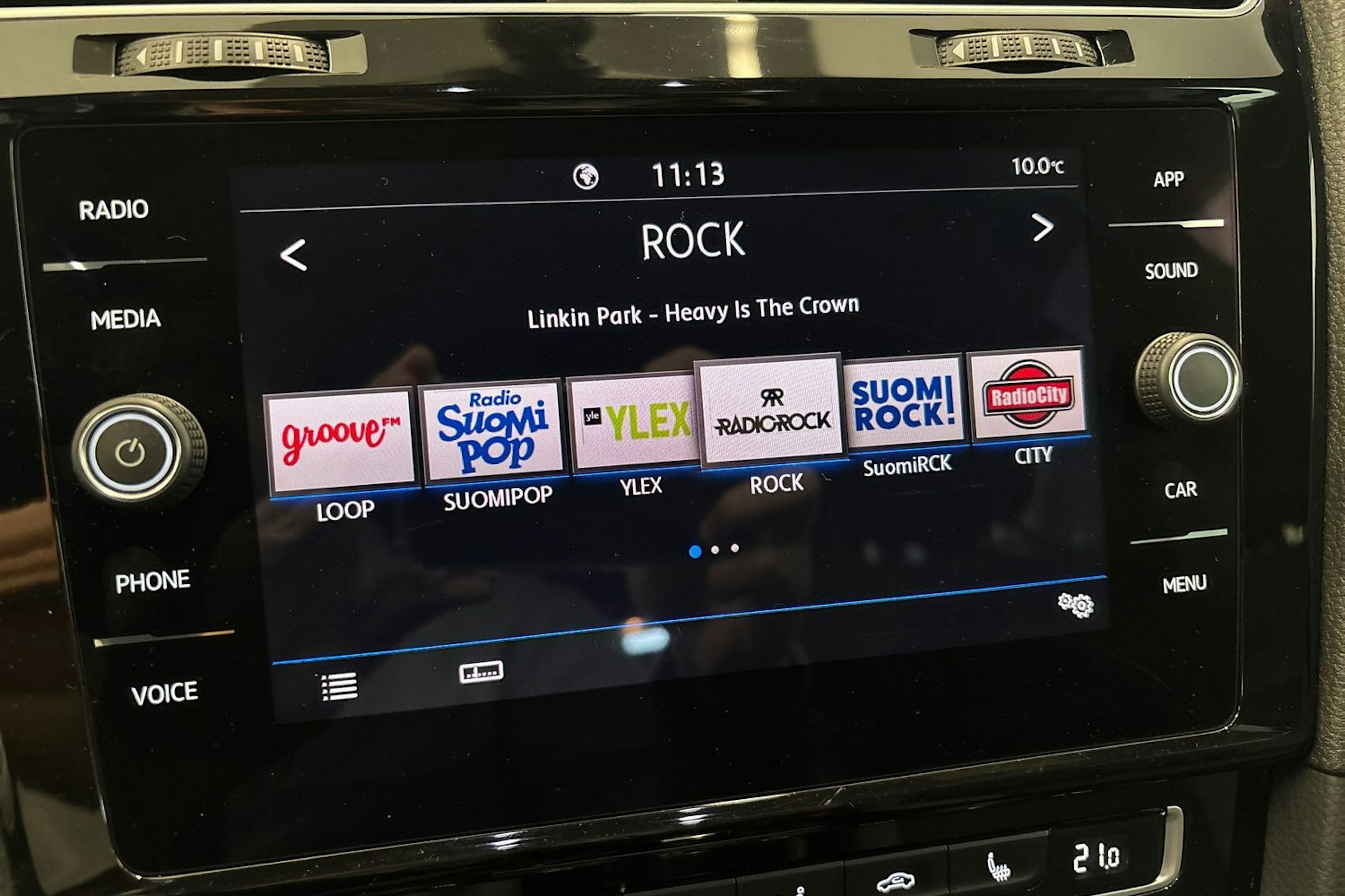 sininen Volkswagen Golf 2019 kuva 19.