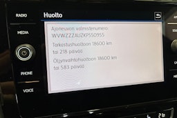 sininen Volkswagen Golf 2019 kuva 21.