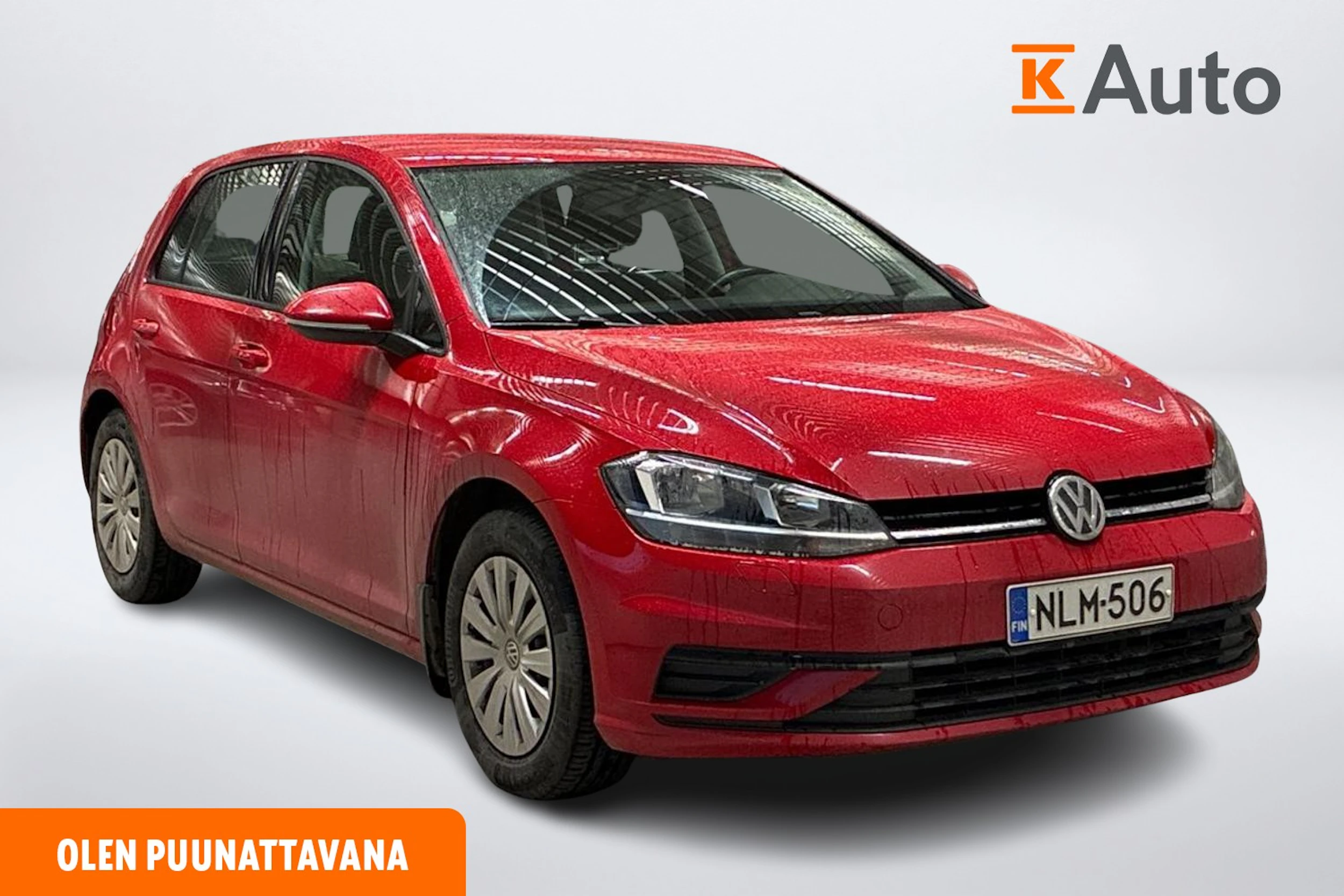 punainen Volkswagen Golf 2019 kuva 1.