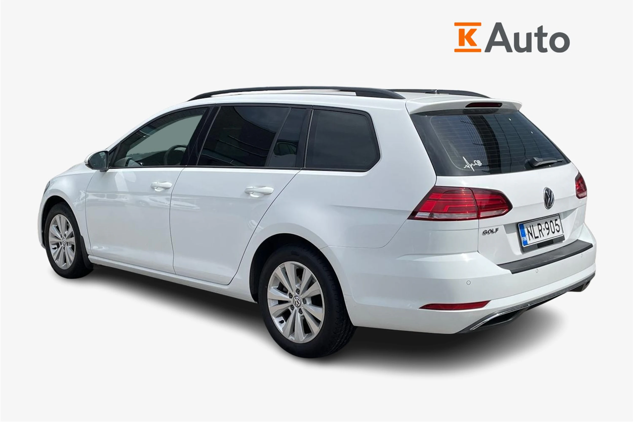 valkoinen Volkswagen Golf 2019 kuva 2.