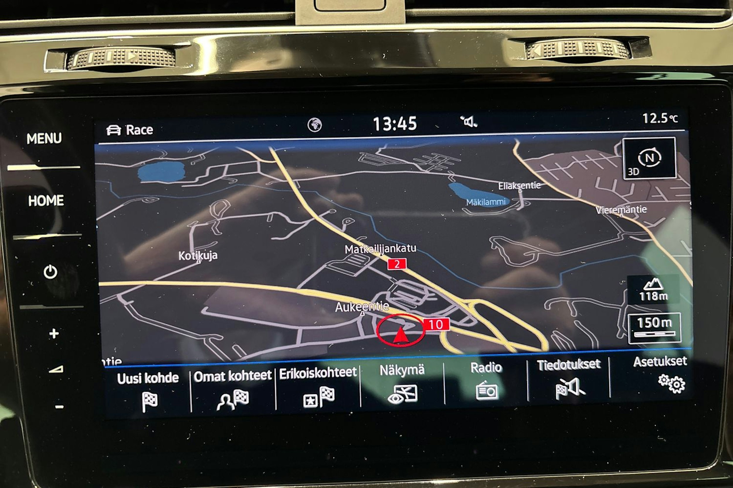 Sininen Volkswagen GOLF 2019 kuva 19.