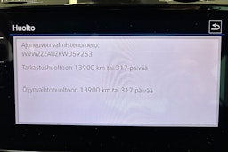 Sininen Volkswagen GOLF 2019 kuva 24.