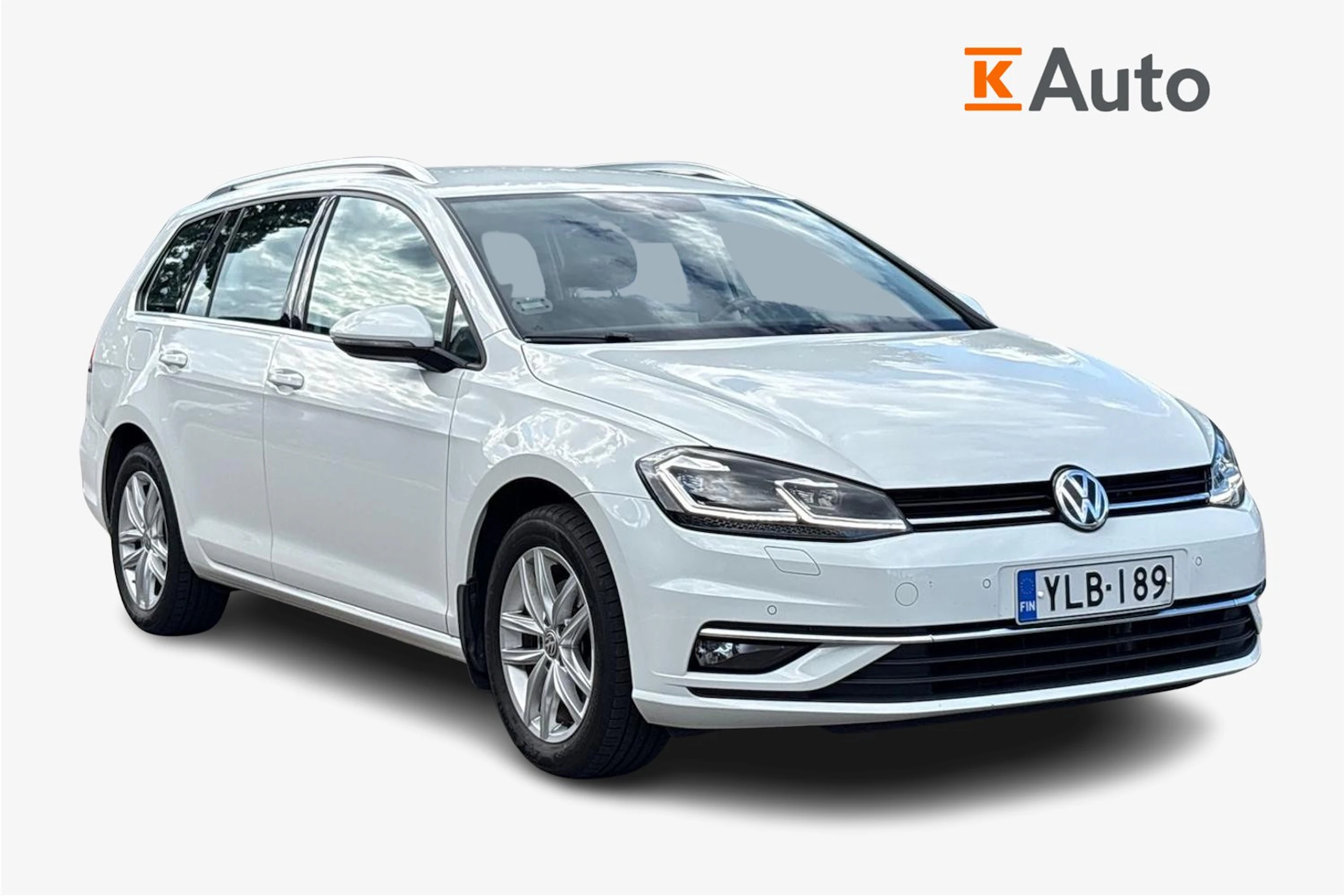 valkoinen Volkswagen Golf 2019 kuva 1.