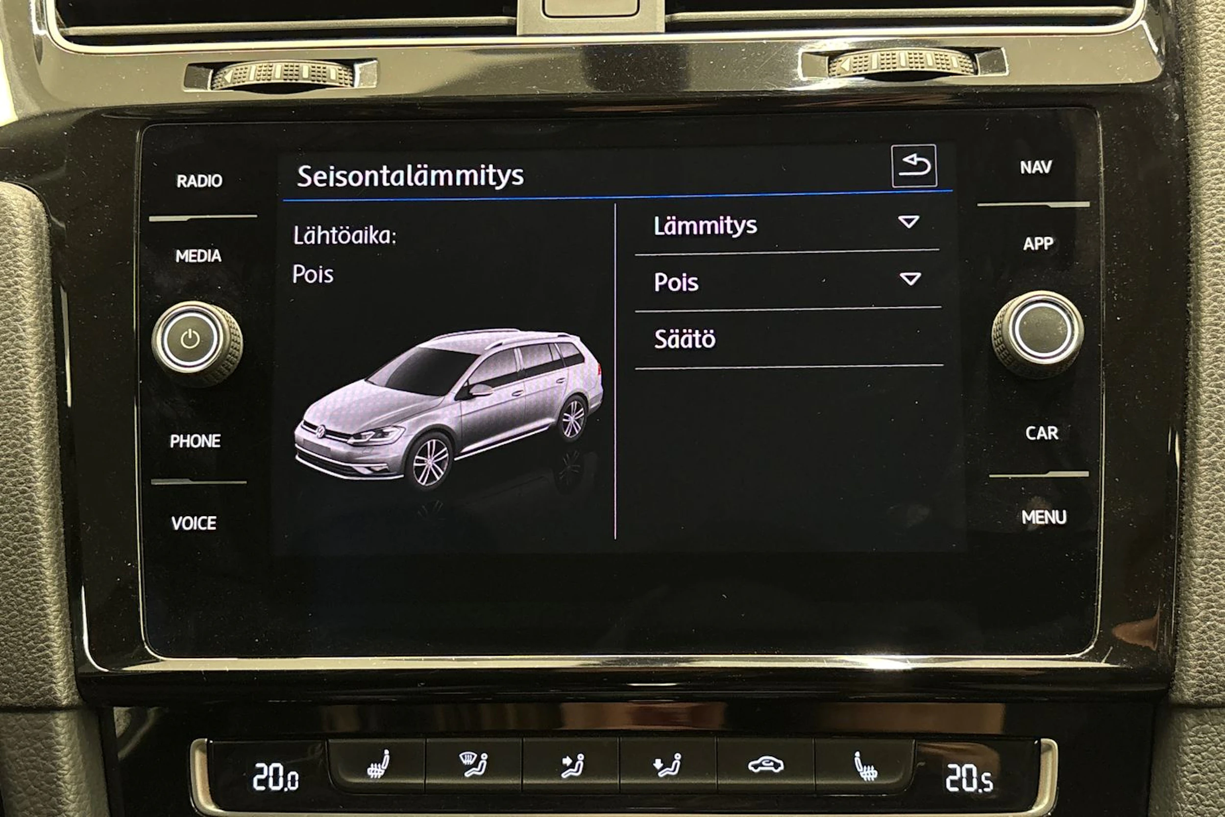 Harmaa Volkswagen GOLF 2019 kuva 25.