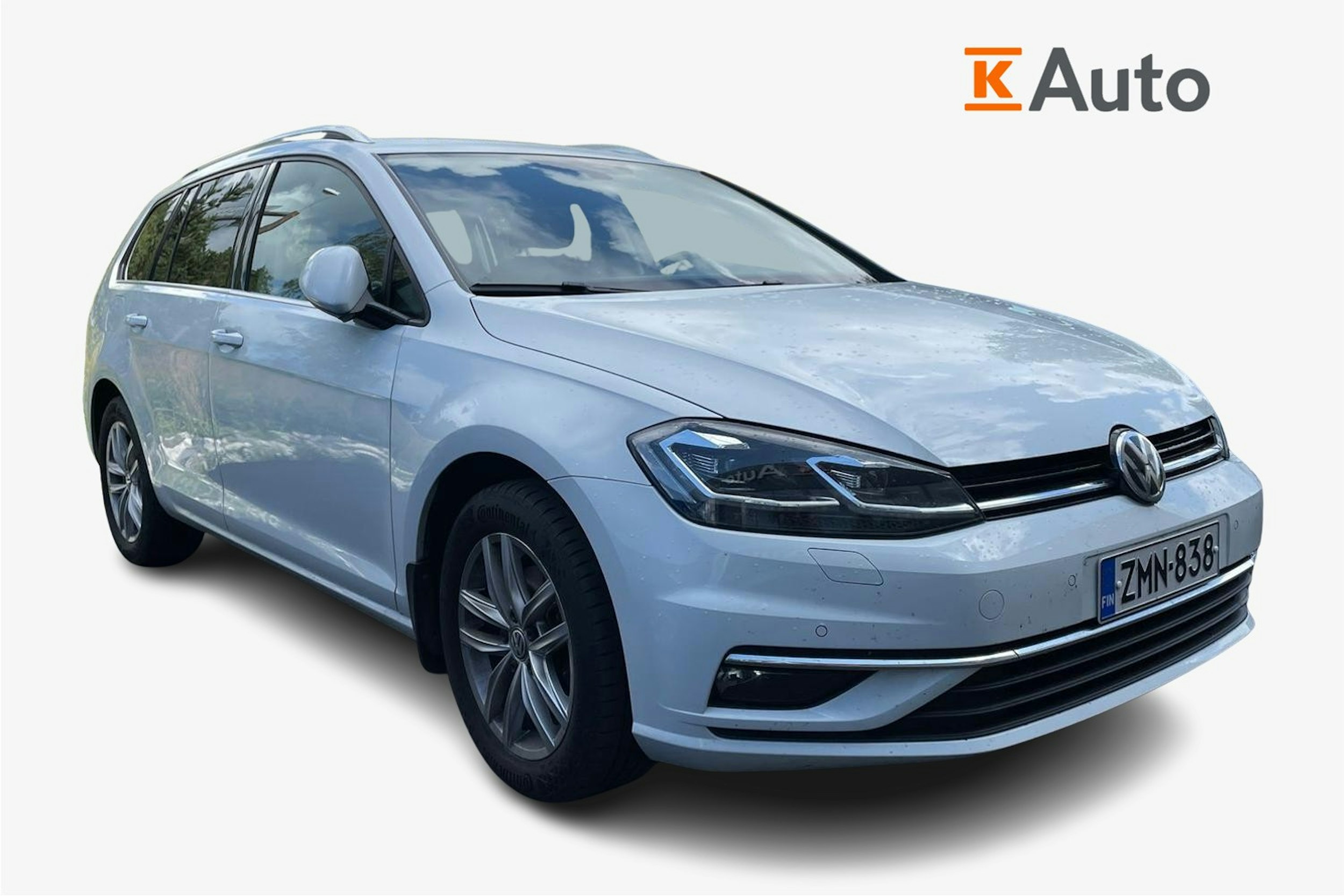 valkoinen Volkswagen Golf 2019 kuva 1.