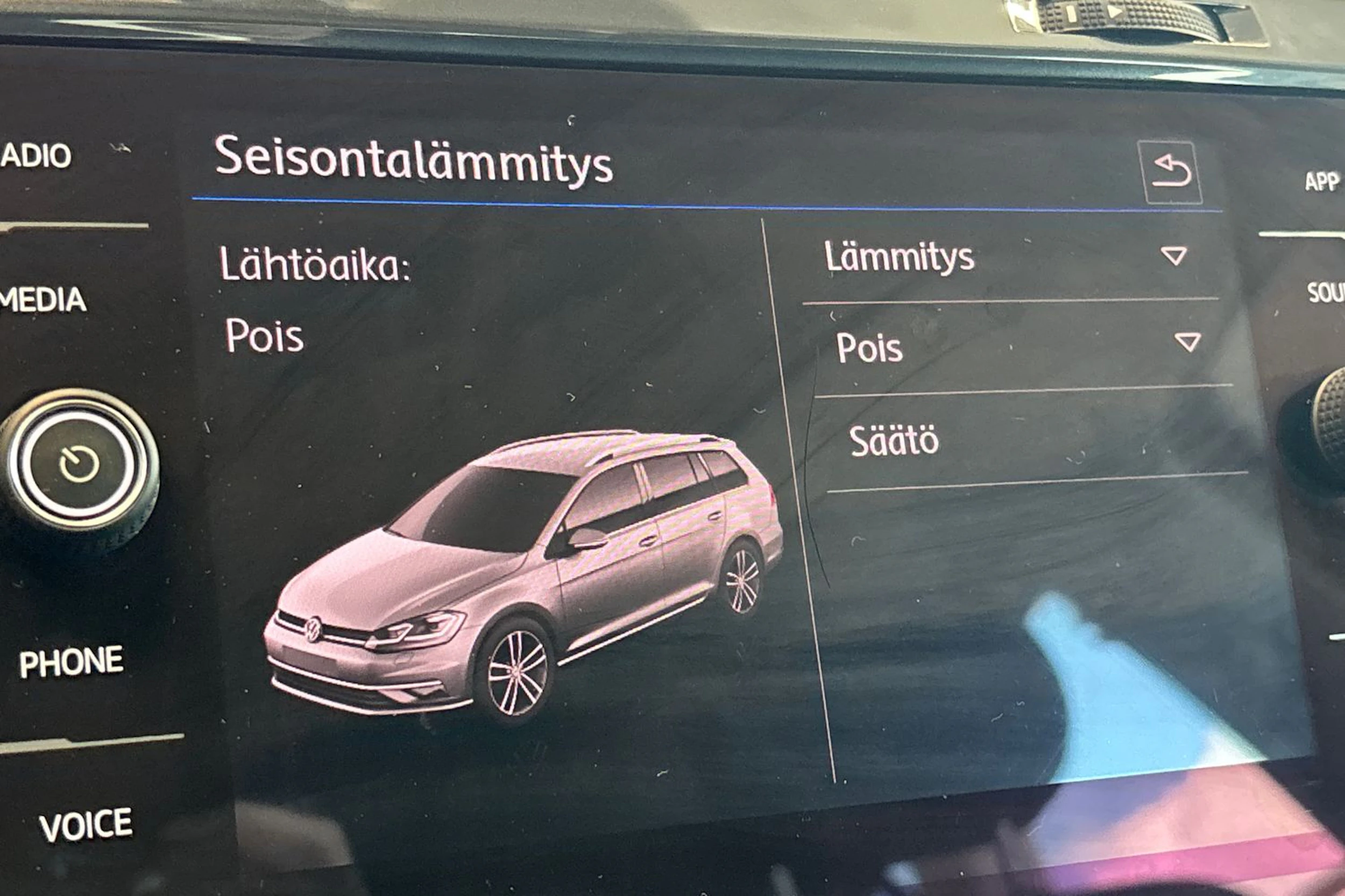 Harmaa Volkswagen GOLF 2019 kuva 31.