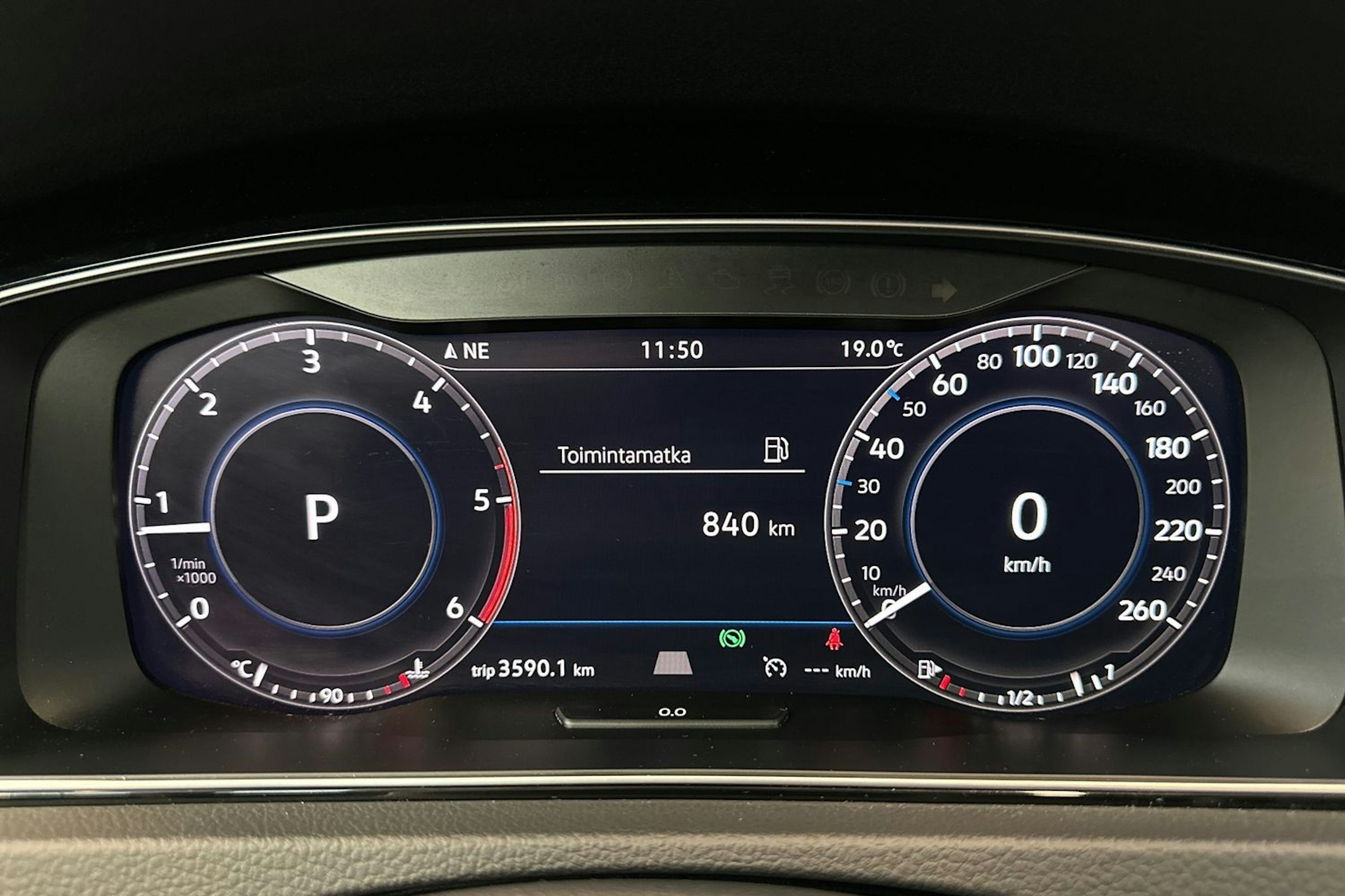 Harmaa Volkswagen GOLF 2020 kuva 20.