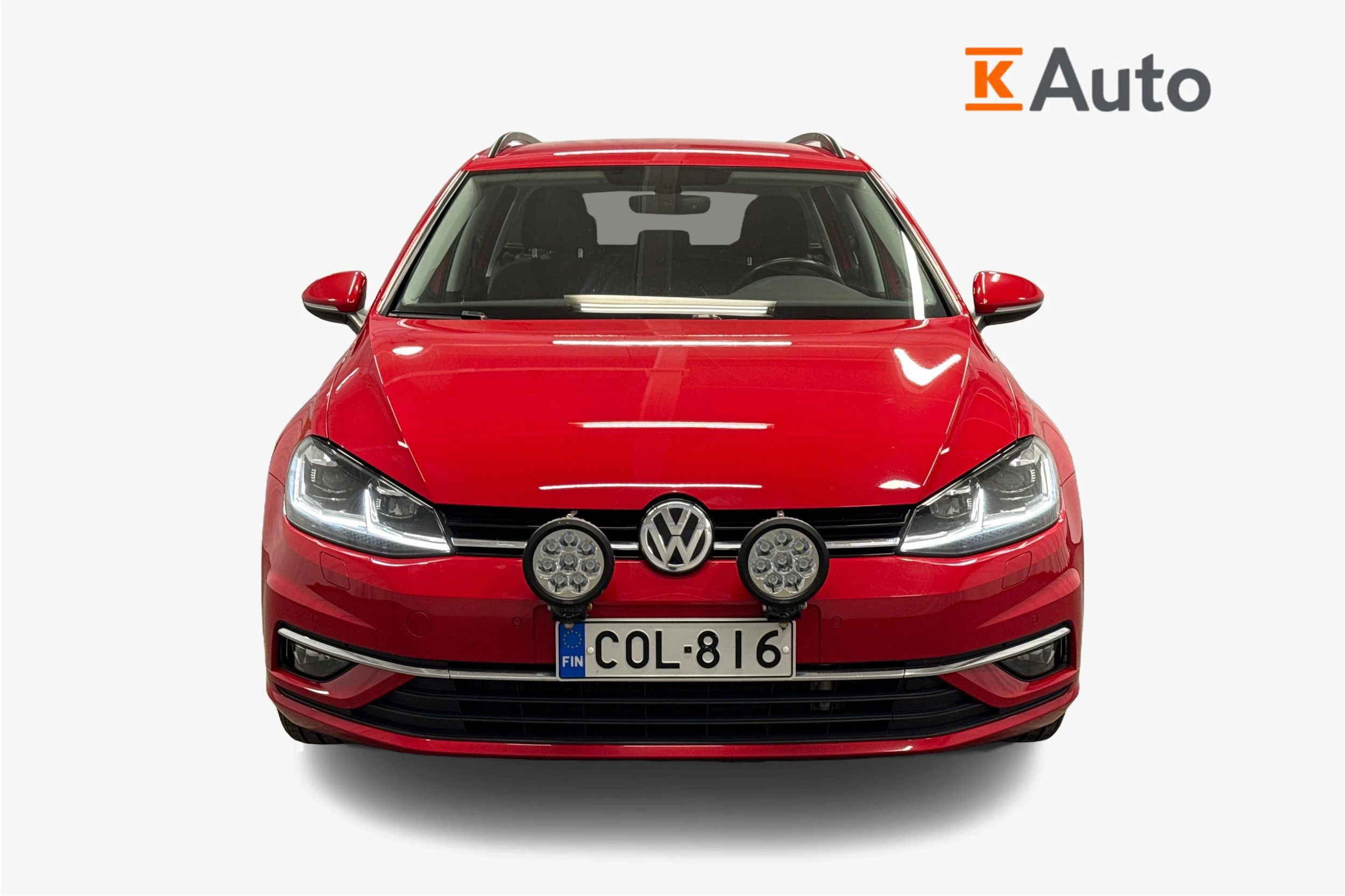 punainen Volkswagen Golf 2020 kuva 4.