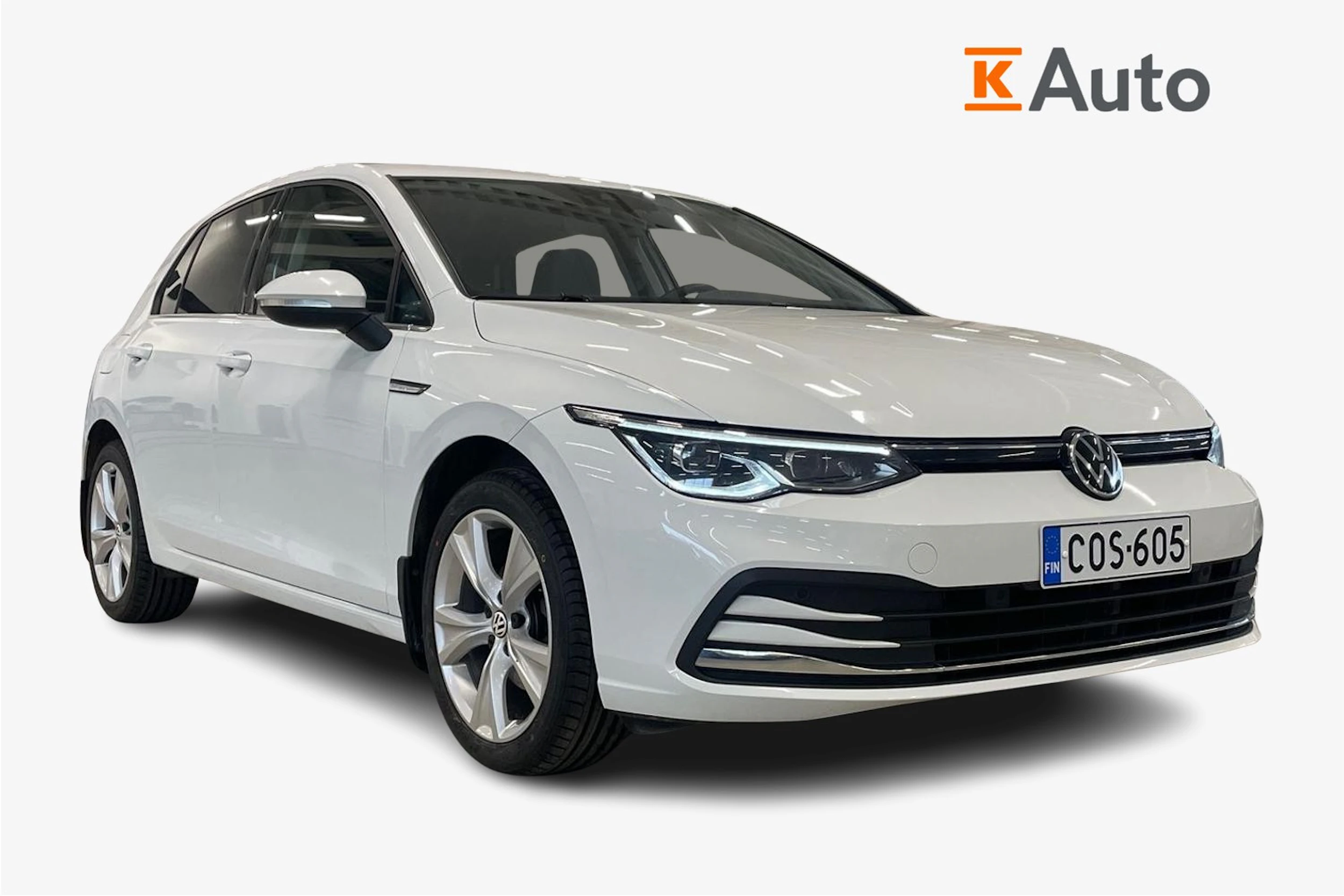 valkoinen Volkswagen Golf 2020 kuva 1.