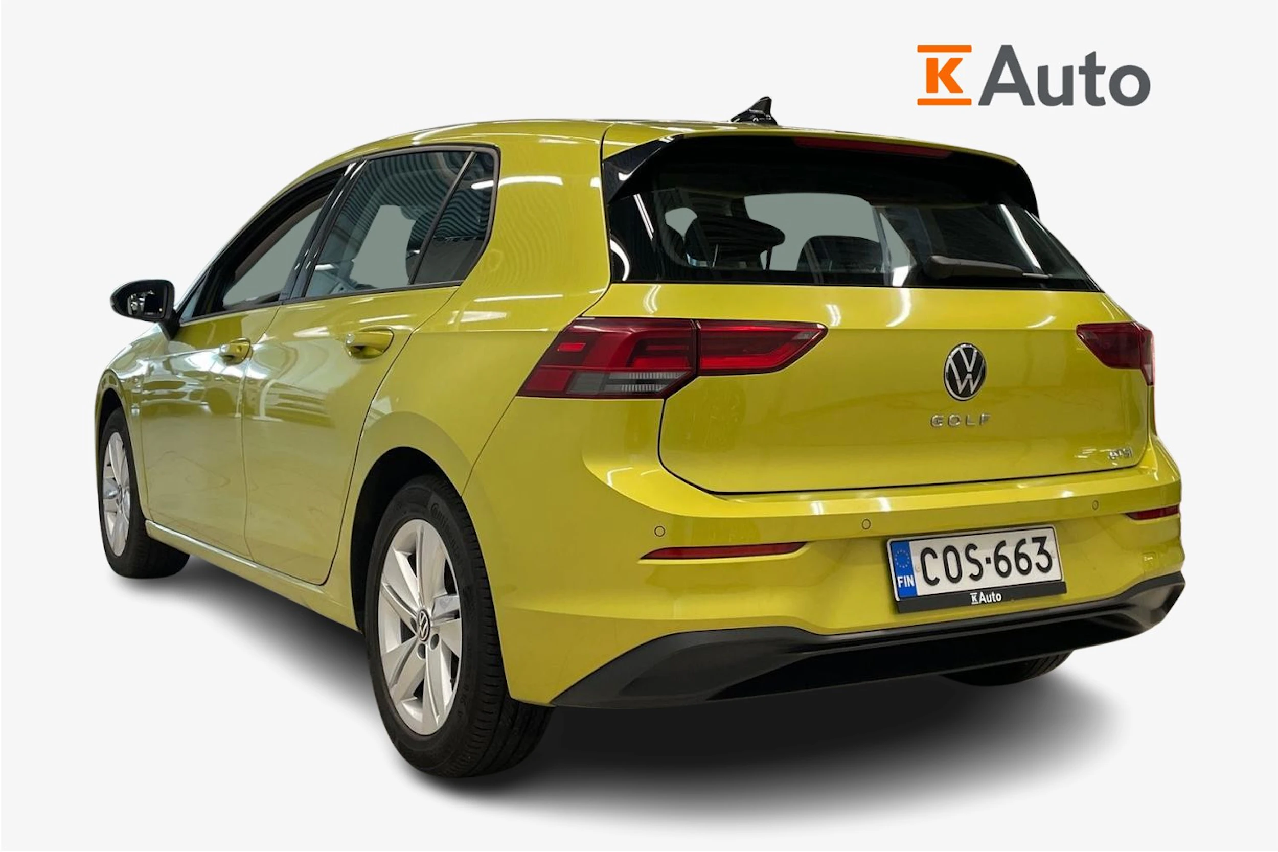 Keltainen Volkswagen GOLF 2020 kuva 2.