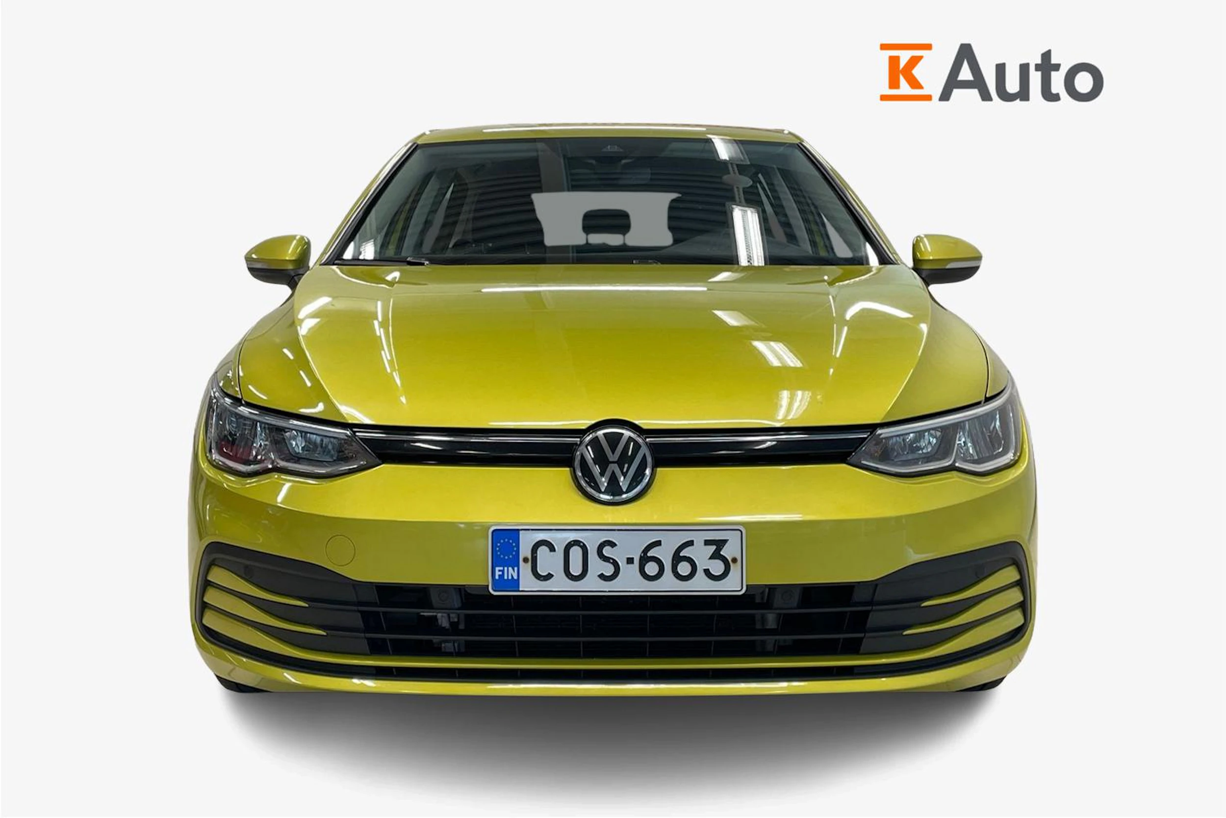 Keltainen Volkswagen GOLF 2020 kuva 4.