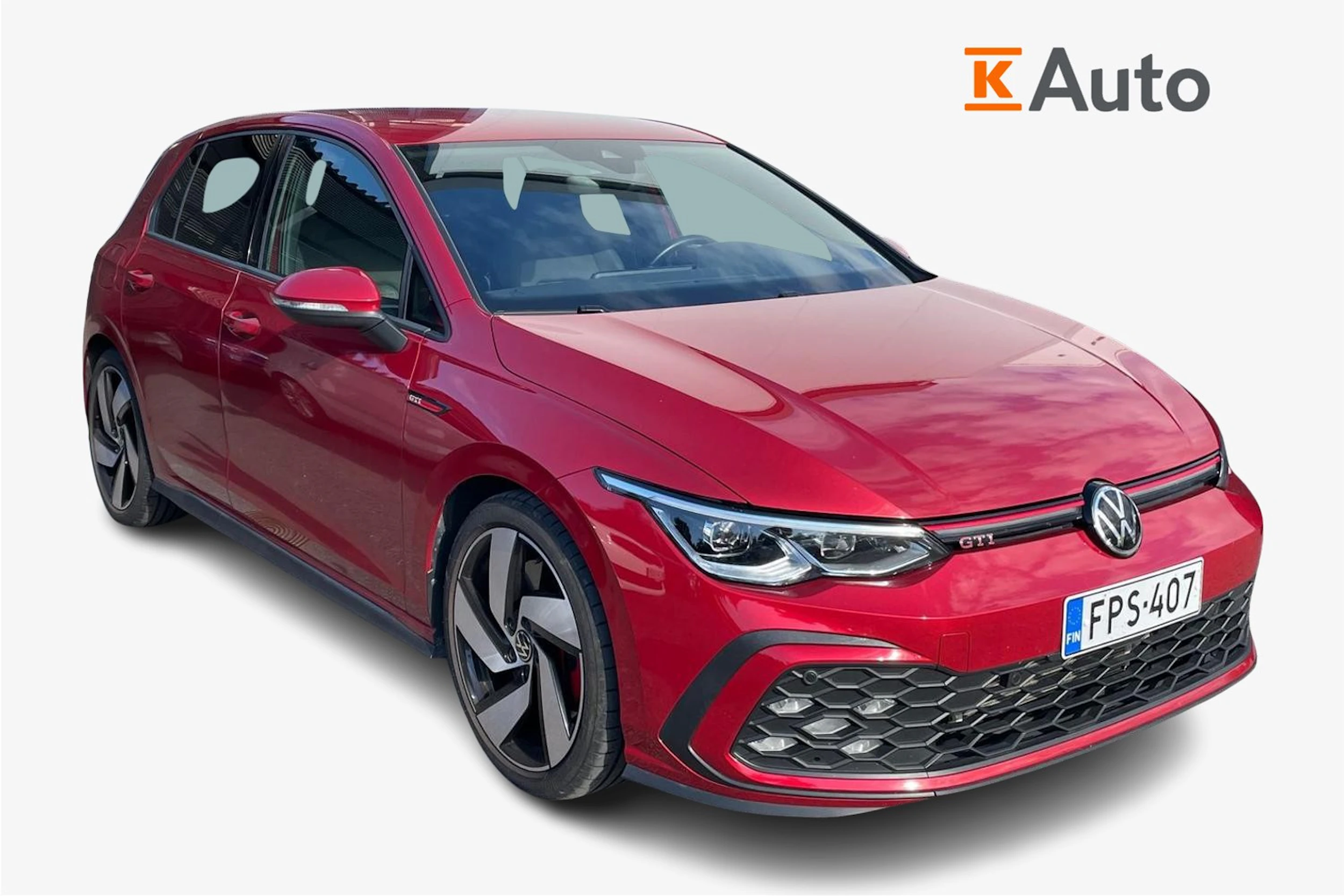 punainen Volkswagen Golf 2021 kuva 1.