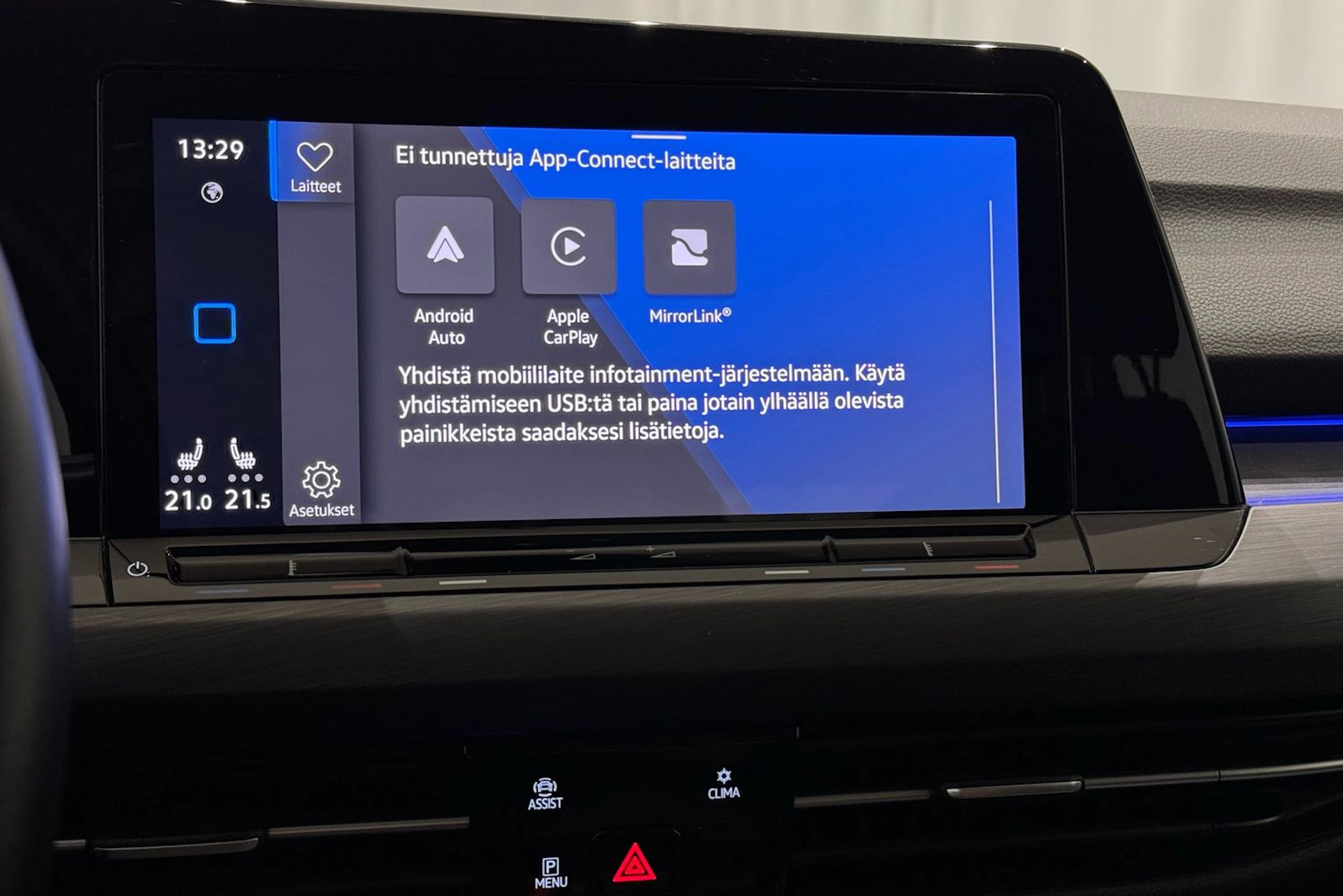 hopea Volkswagen Golf 2021 kuva 22.